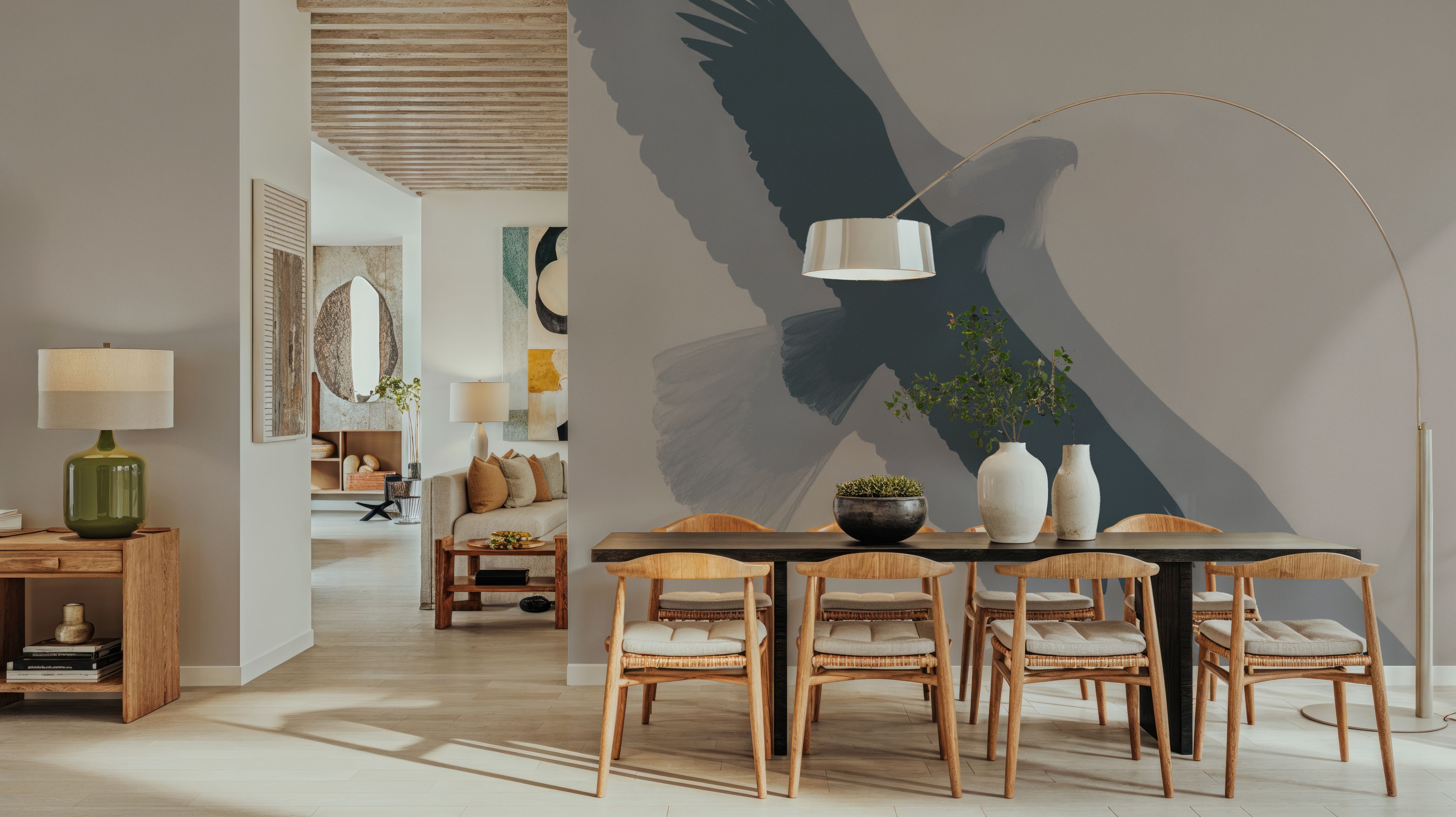 Double Eagle Flight, Papier peint