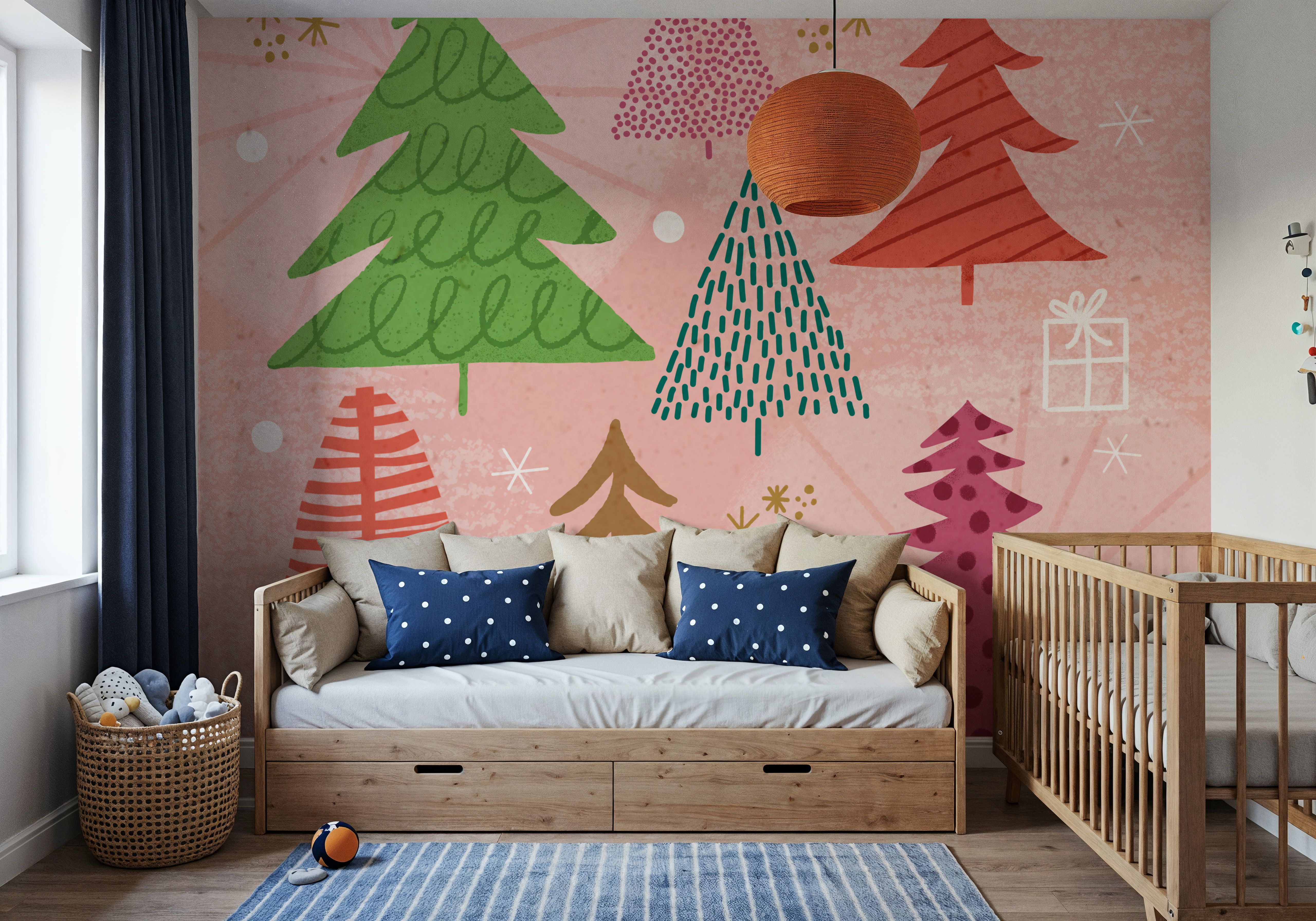 Cozy Cheer I, Tapet