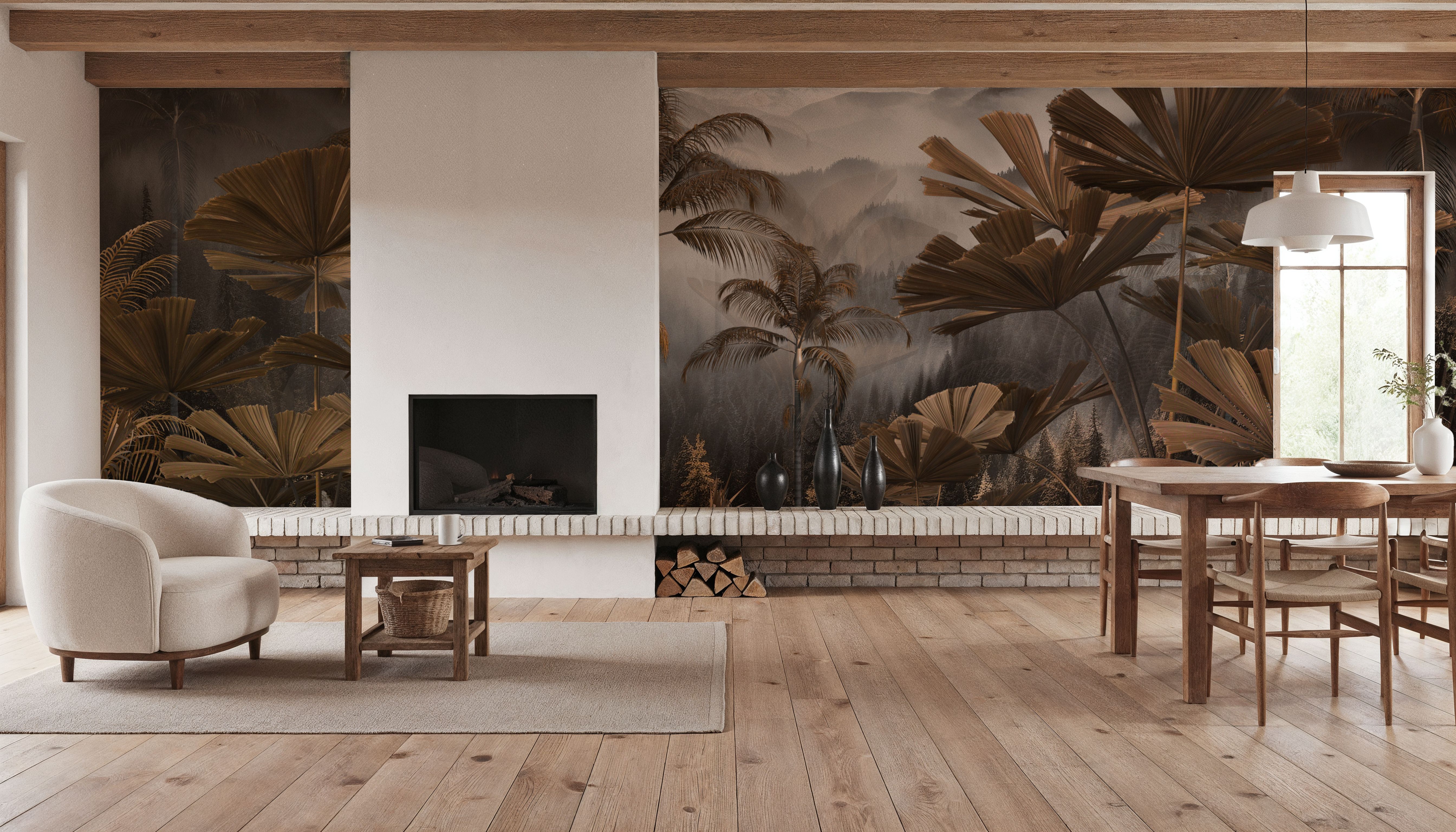 Vintage Valley, Papier peint