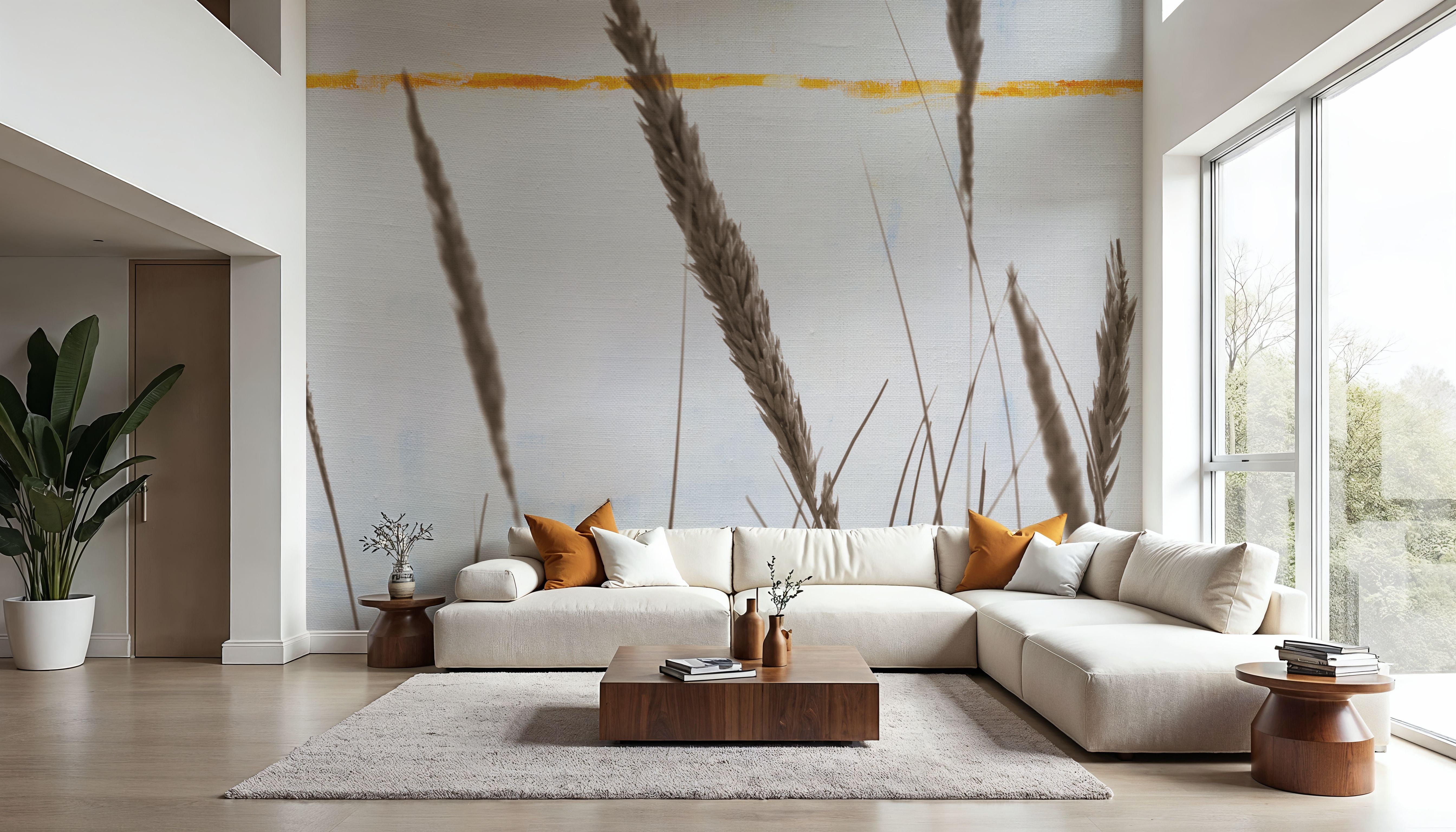 Sea Grass II, Behang