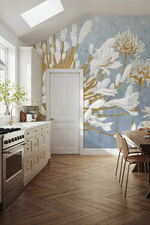Golden Spring Blue Gray