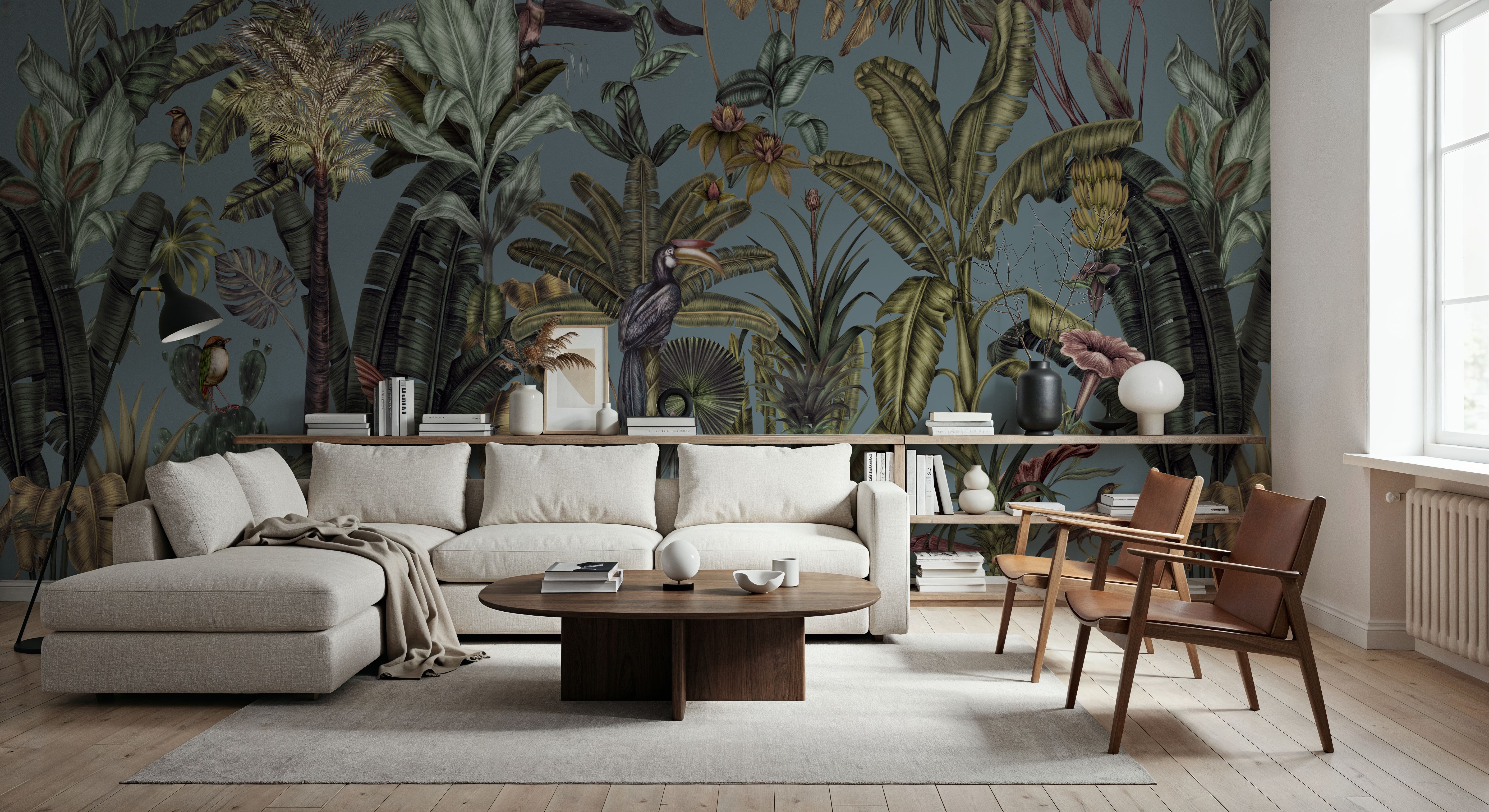 Tropical Wonderland, French Blue