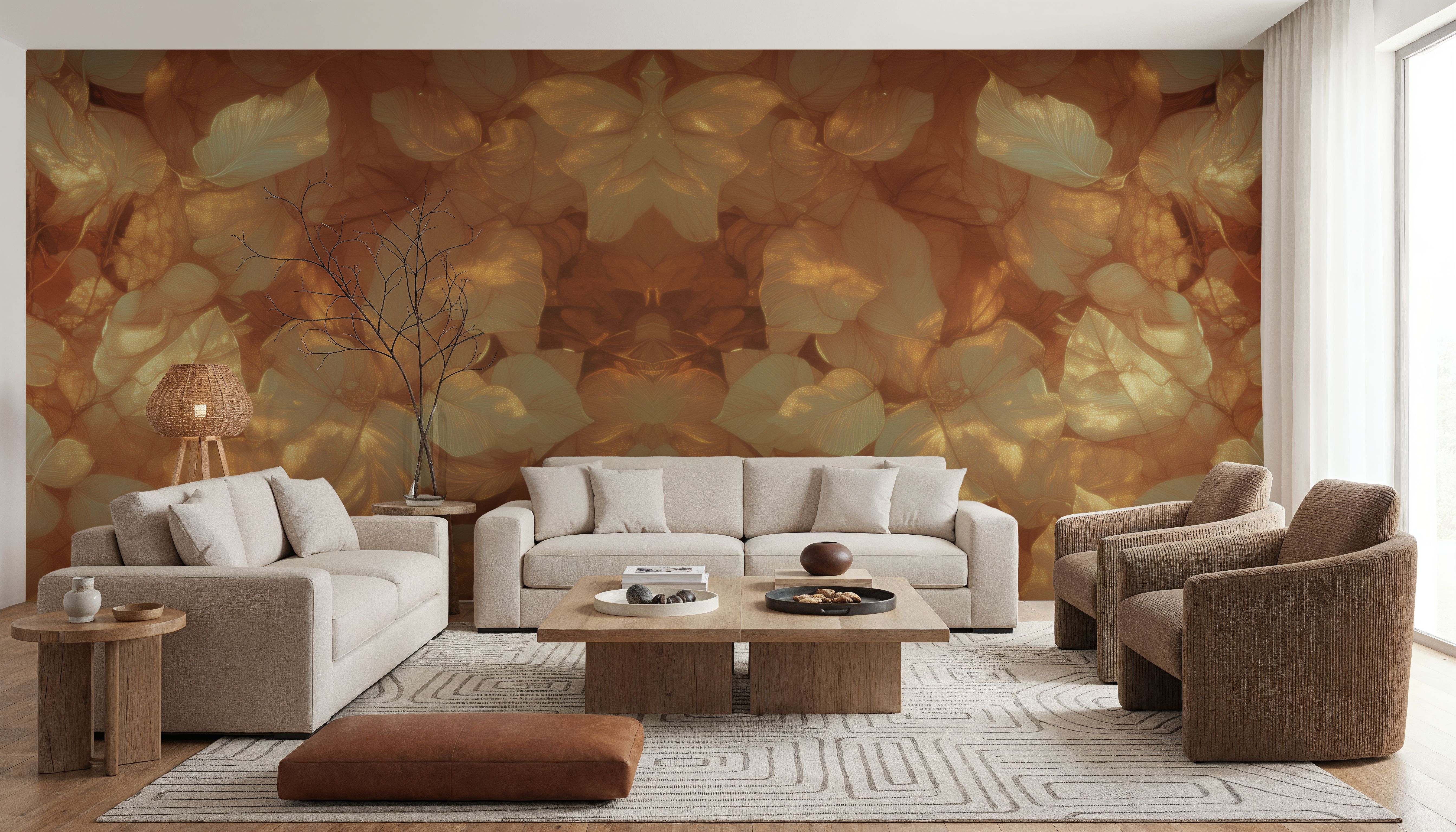 Shimmering I, Wallpaper