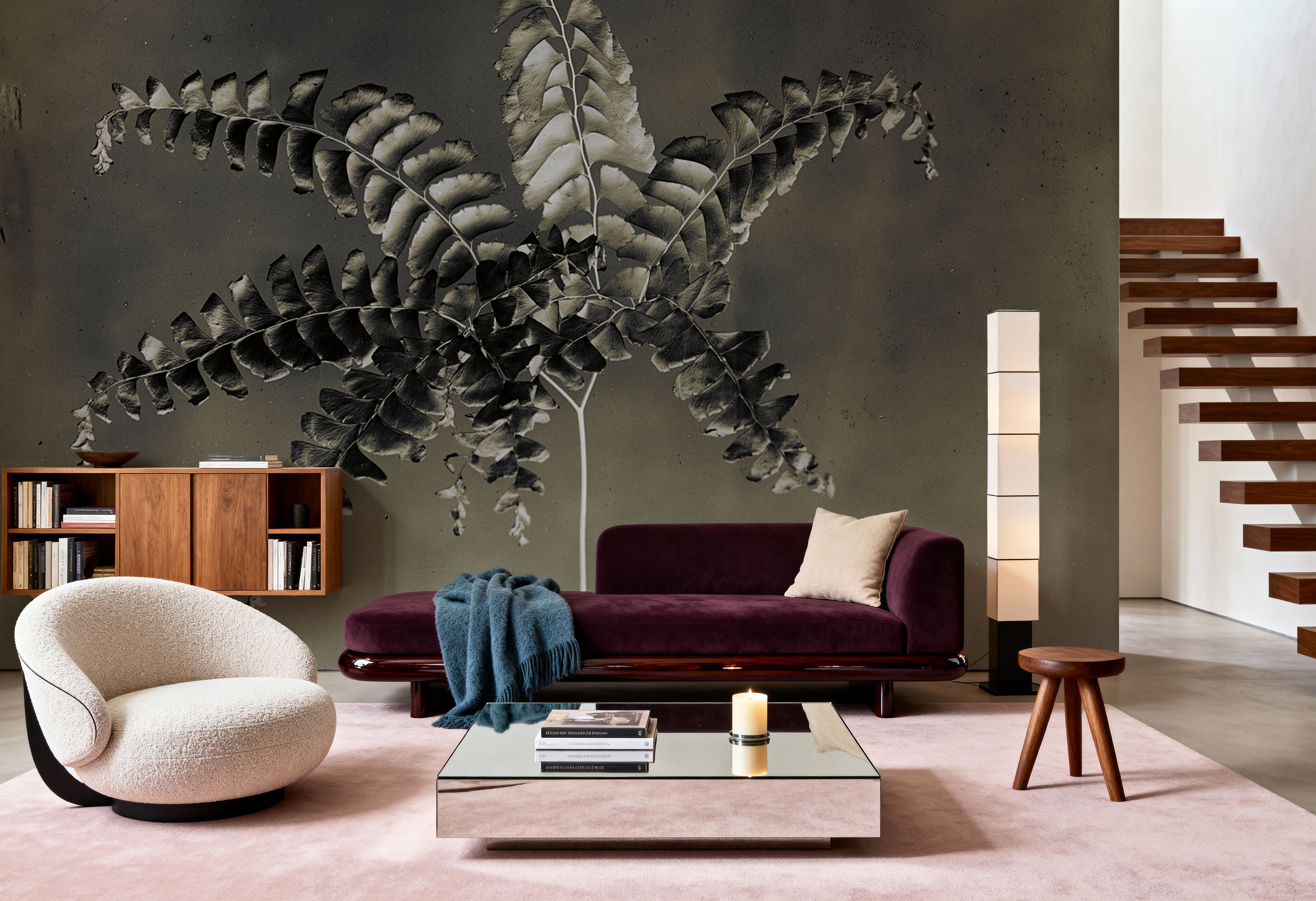 Glass Plate Botanical I