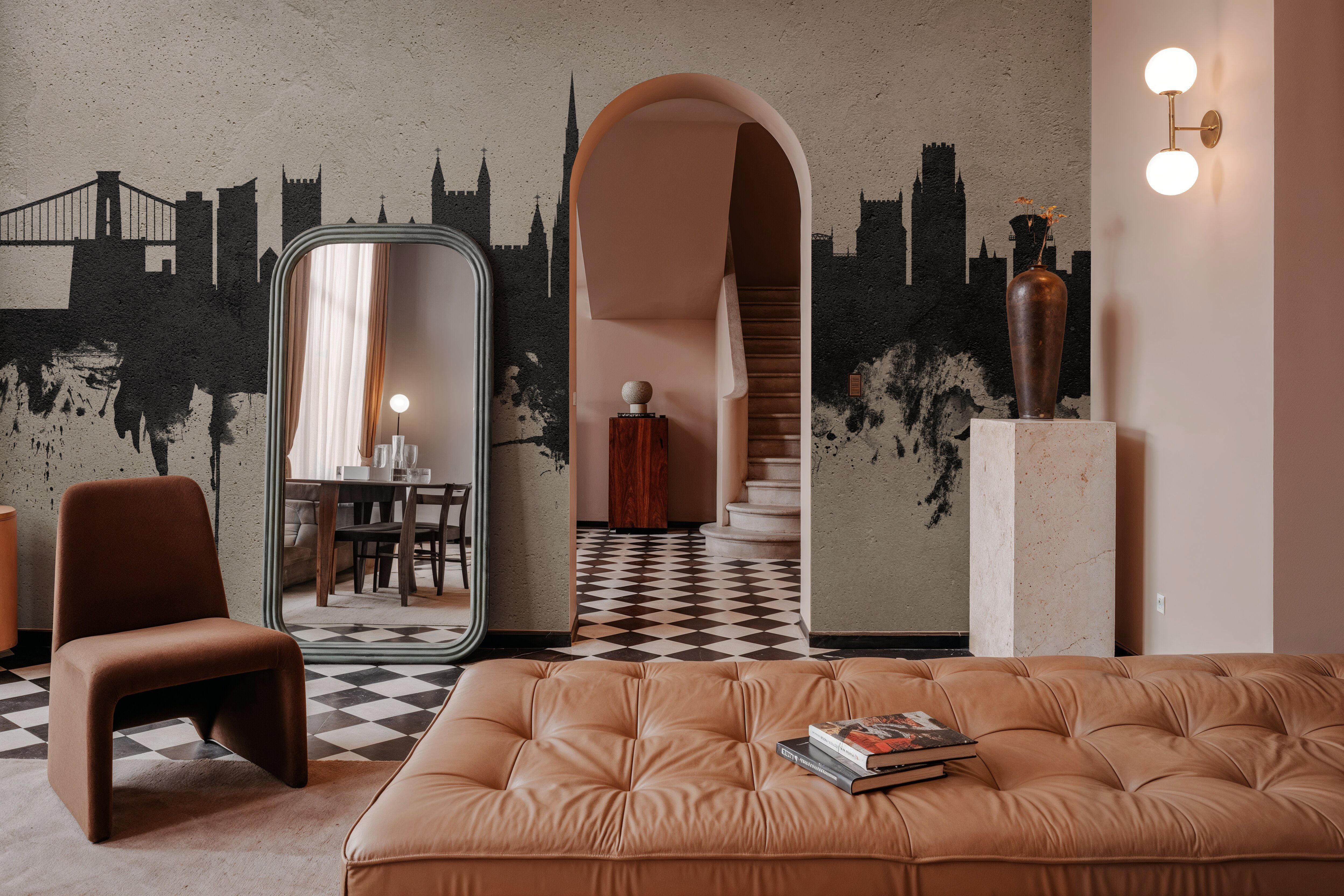 Bristol England Skyline Concrete, Wallpaper