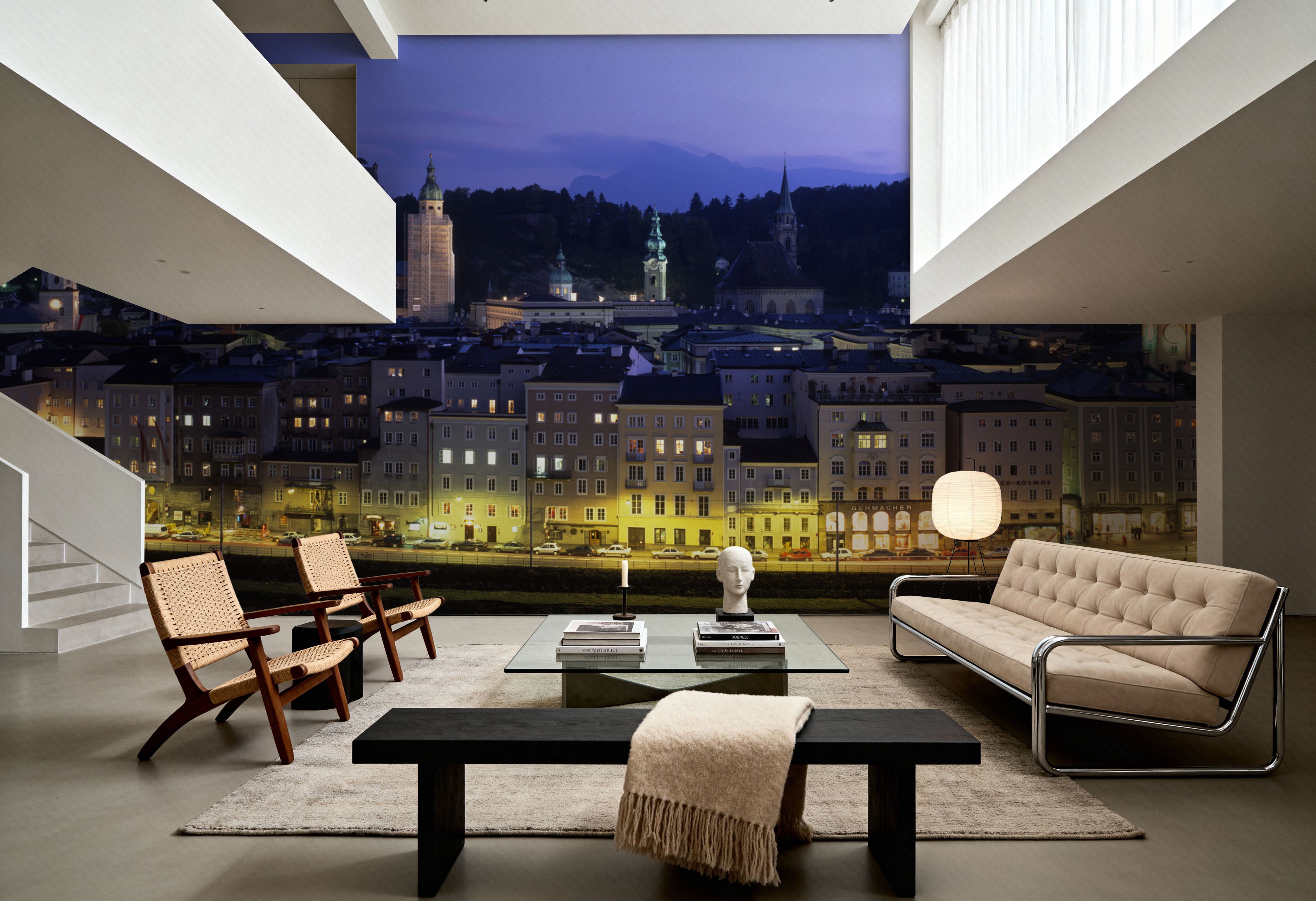 Wall Mural - Historic Twilight Citadel - Architecture Big Cities mural wallpaper - Bedroom - Wallism UK - Premium, Textured or Peel & Stick