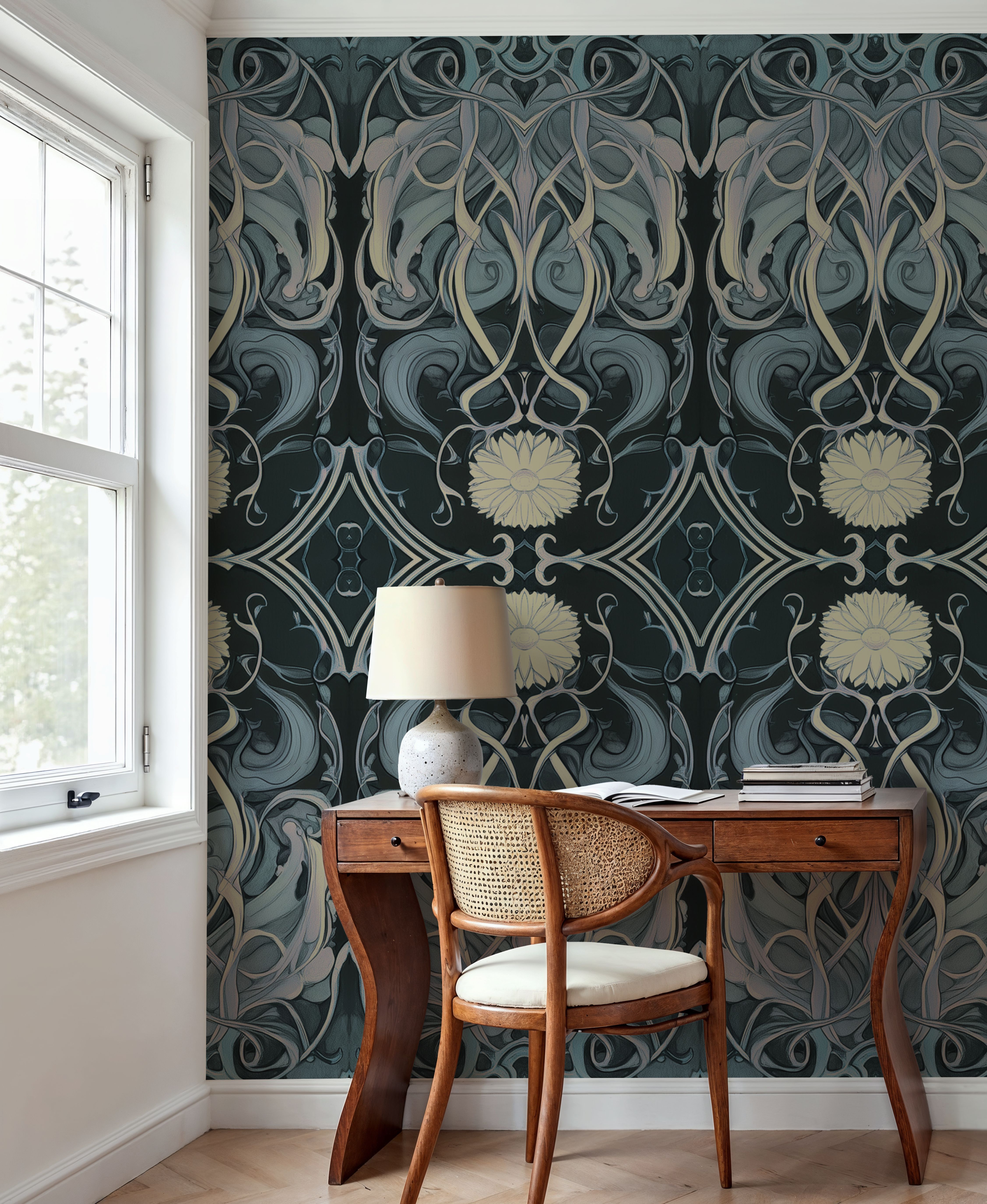 Art Noveau III Gray