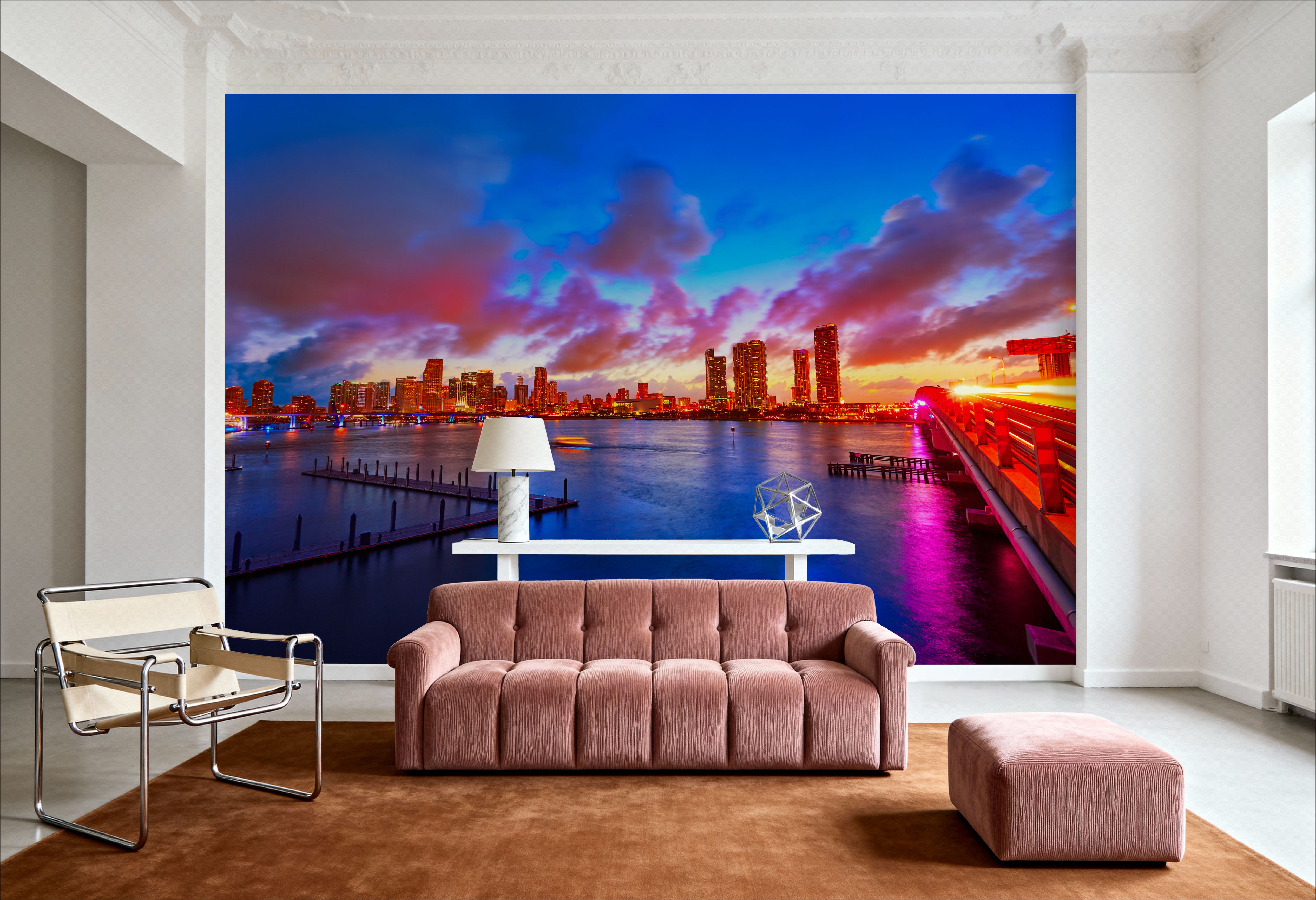 Miami Downtown Sunset
