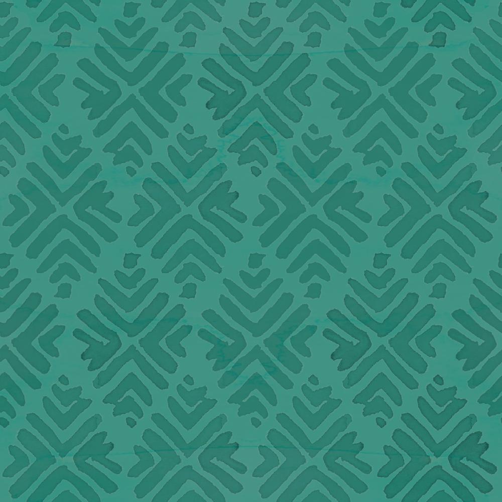 Bohemian Leaves Persian Green