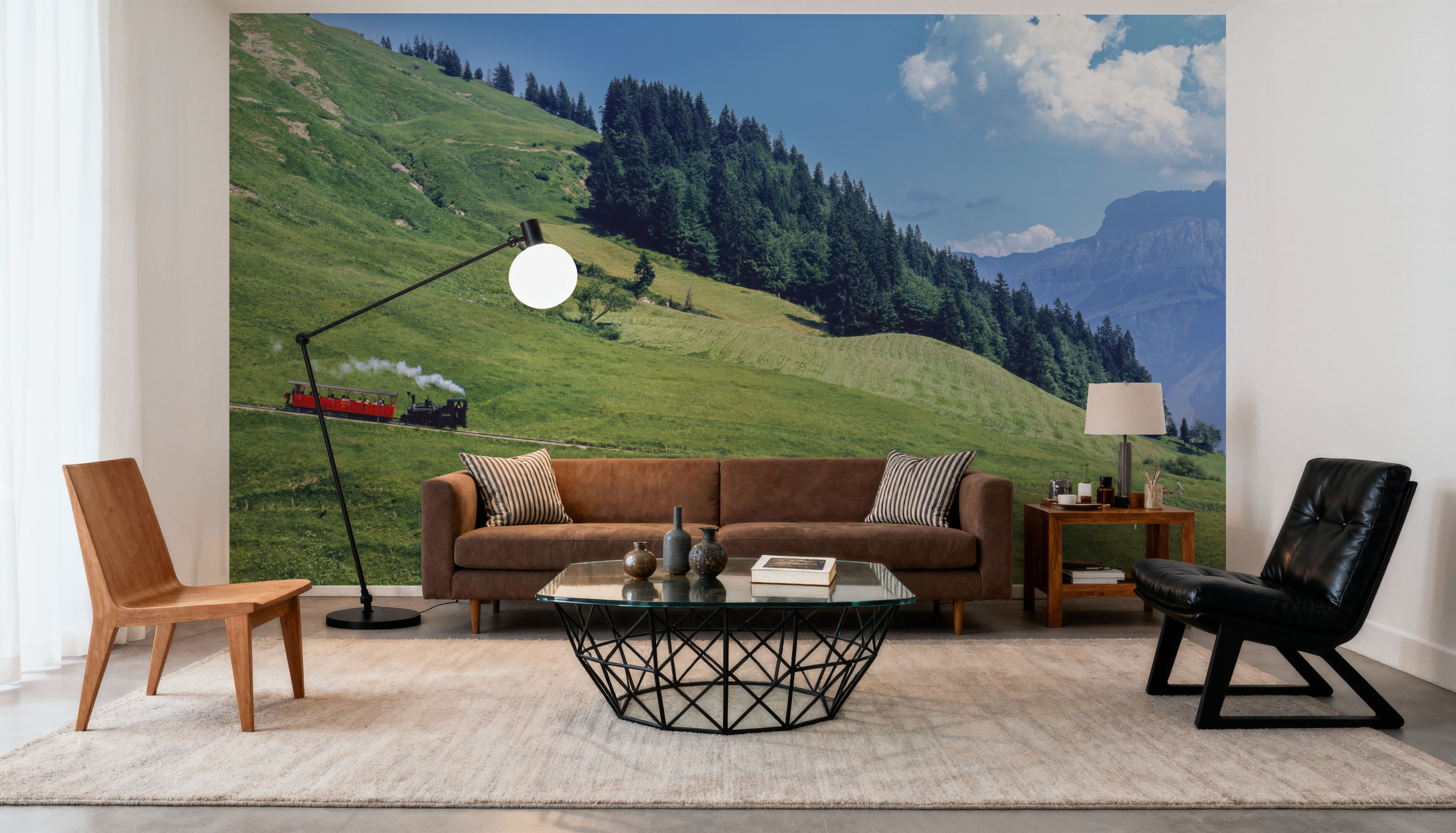 Mountain Railway Journey, Wallpaper