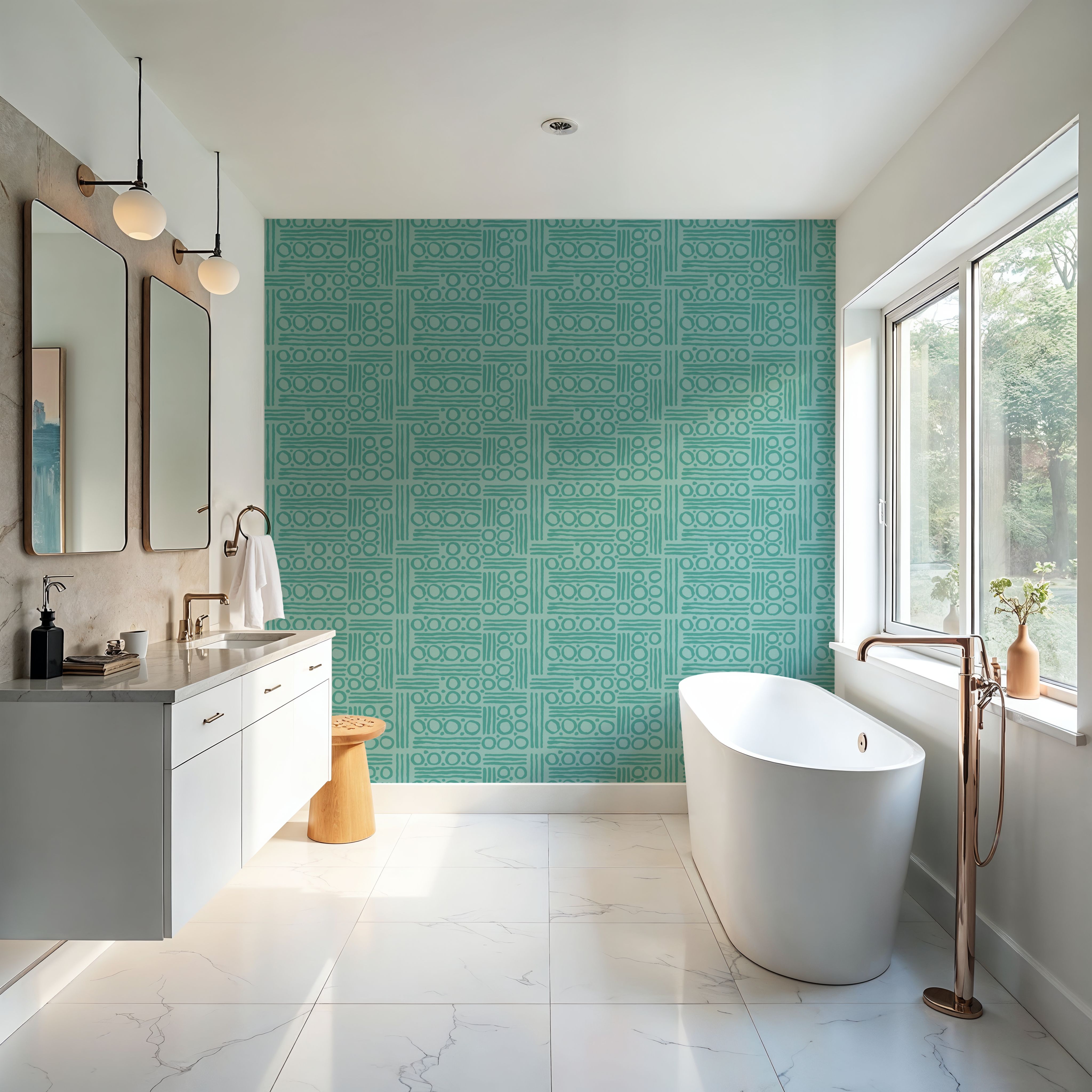 Paradise Towering Blue