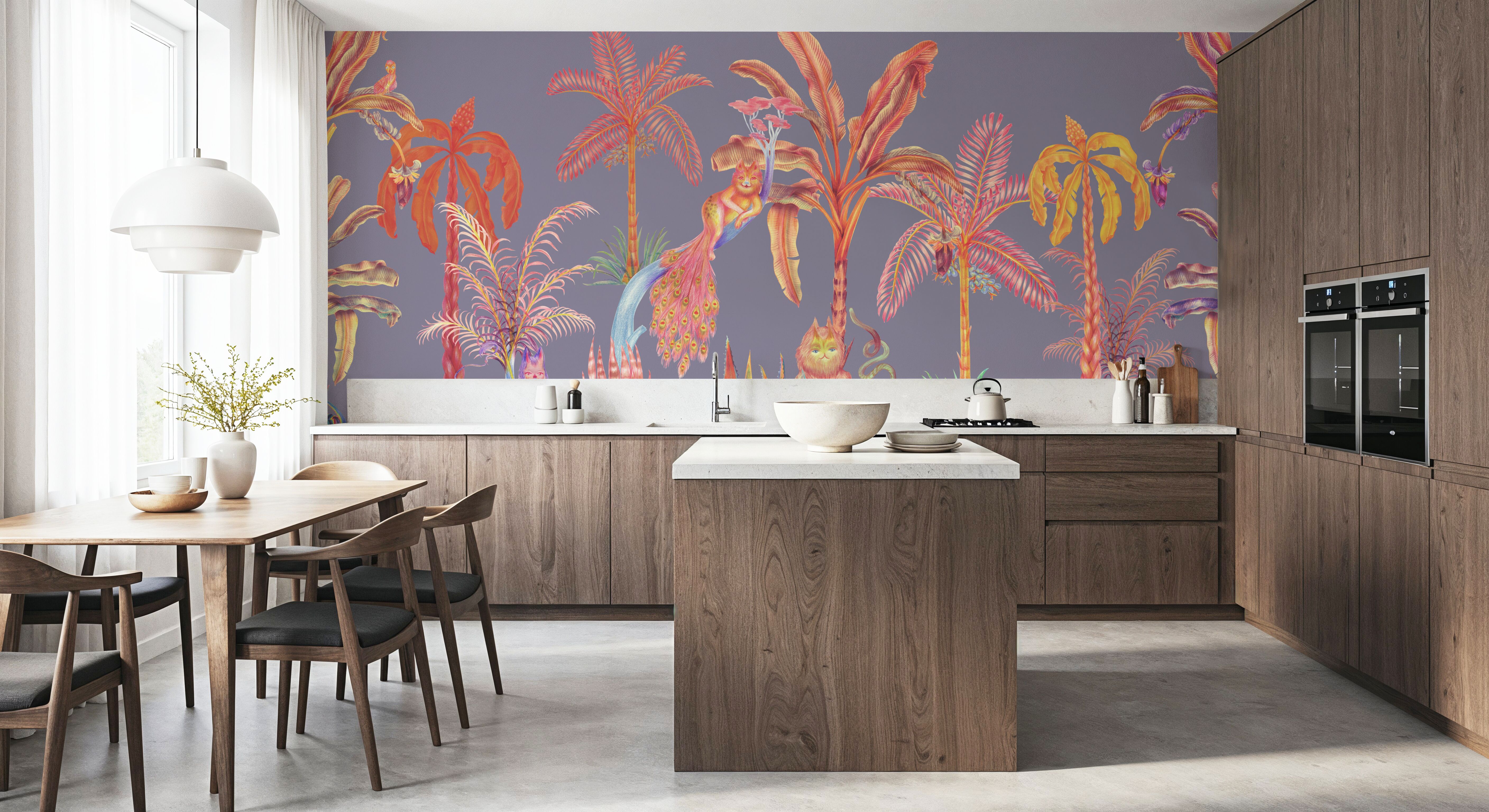 Colorful Jungle, Periwinkle