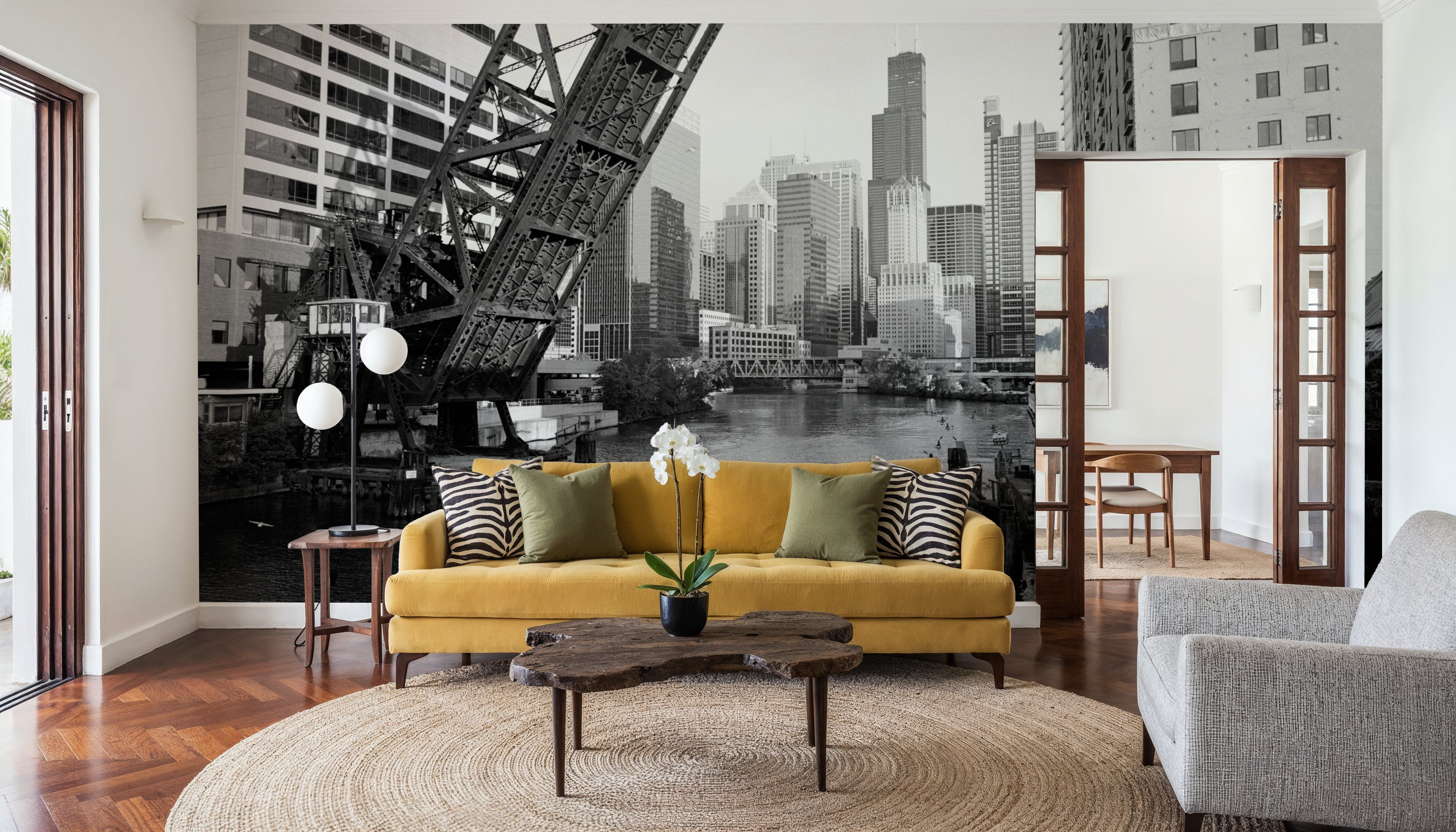 Urban Drawbridge, Wallpaper