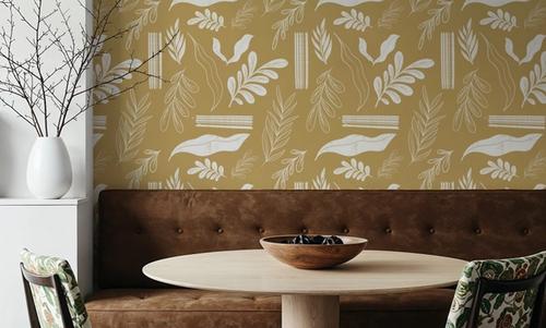 Autumn Leaves Beige