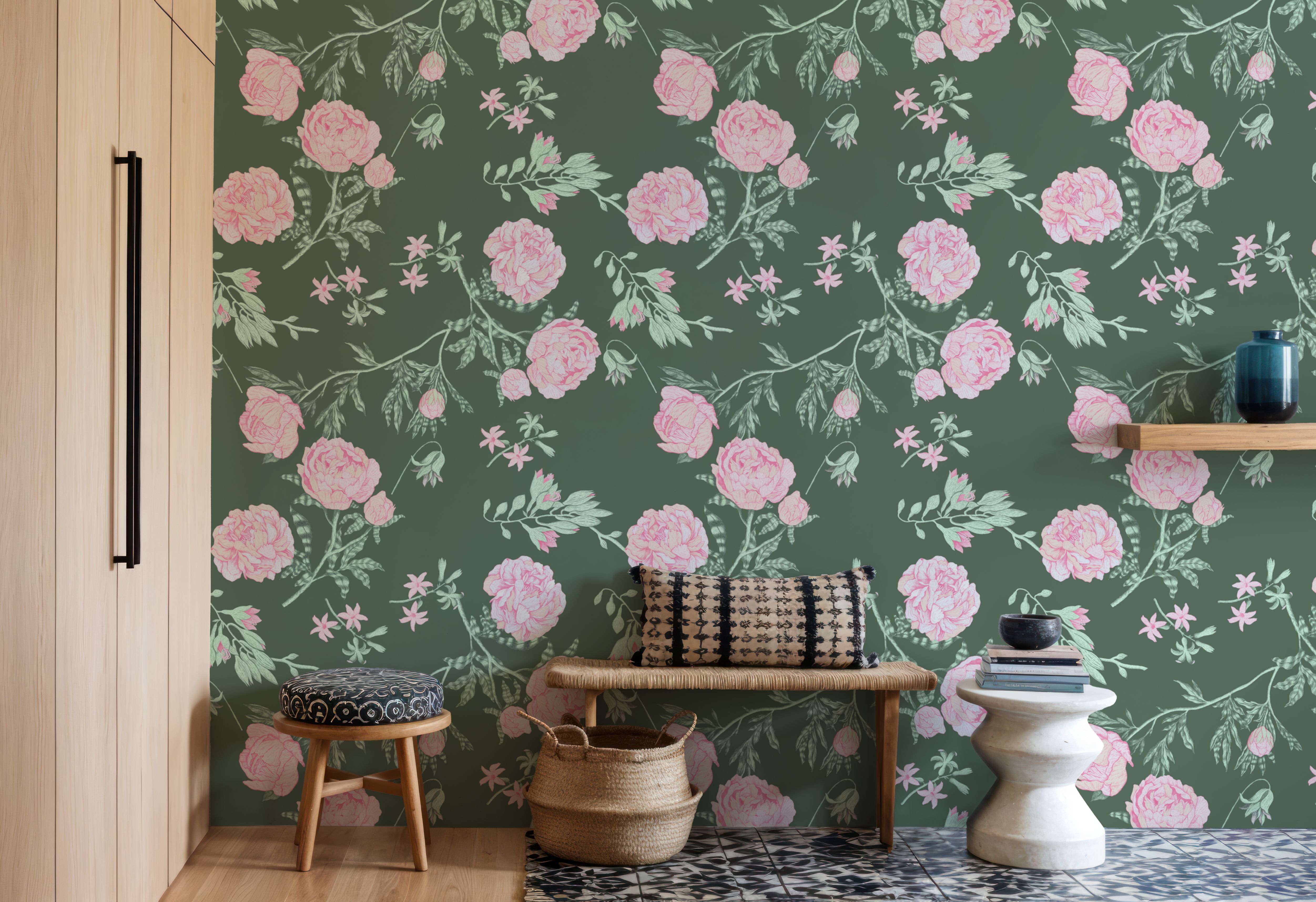 Peony Passion, Green