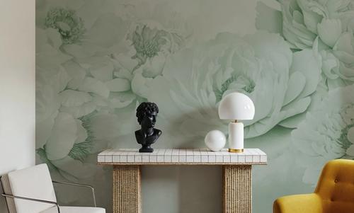 Transcendent Peony, Pistachio