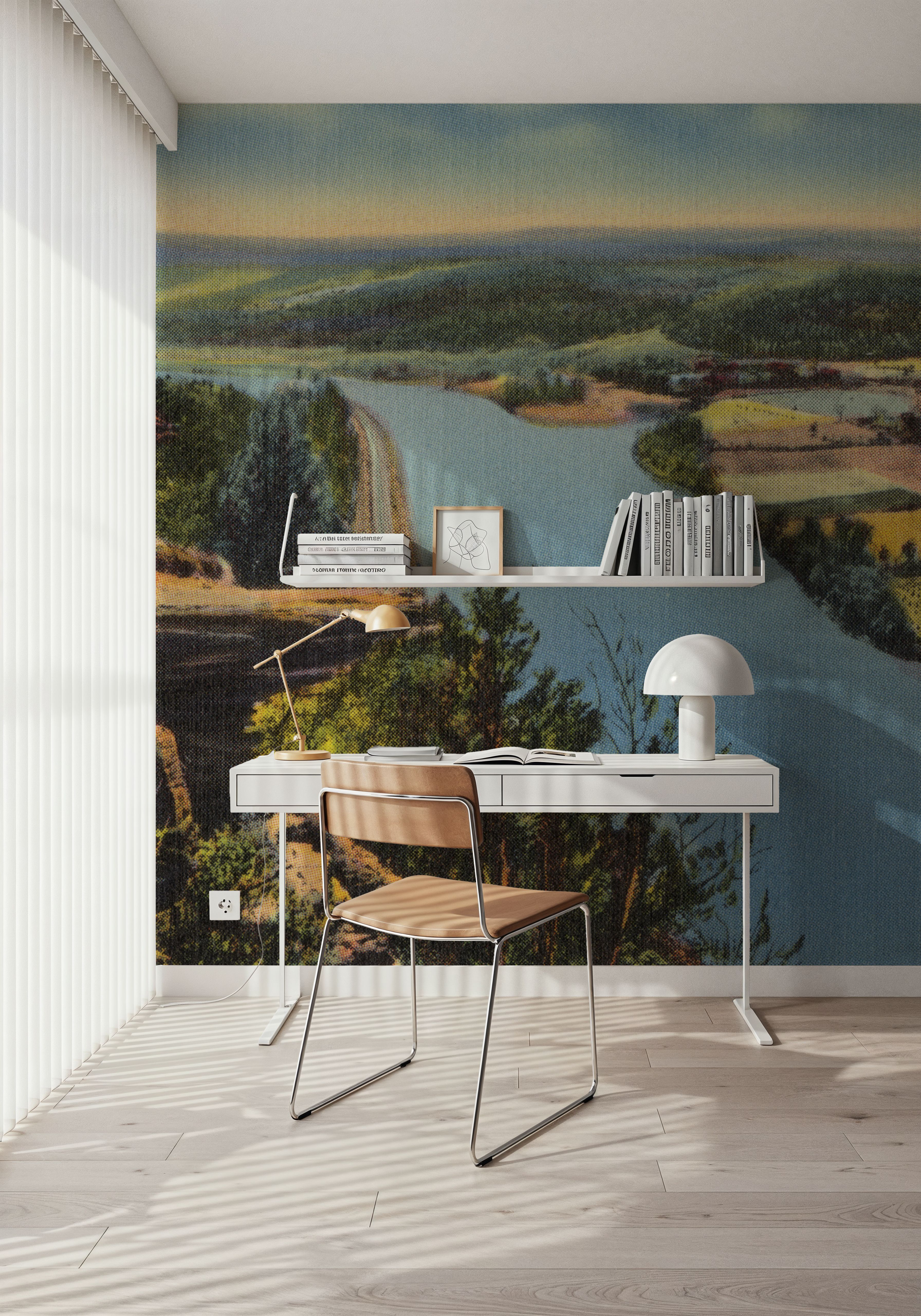 Penn Waters - Screenprint Postcard