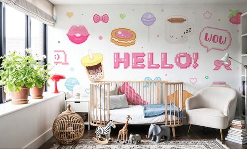 Cute Pixel Hello Light