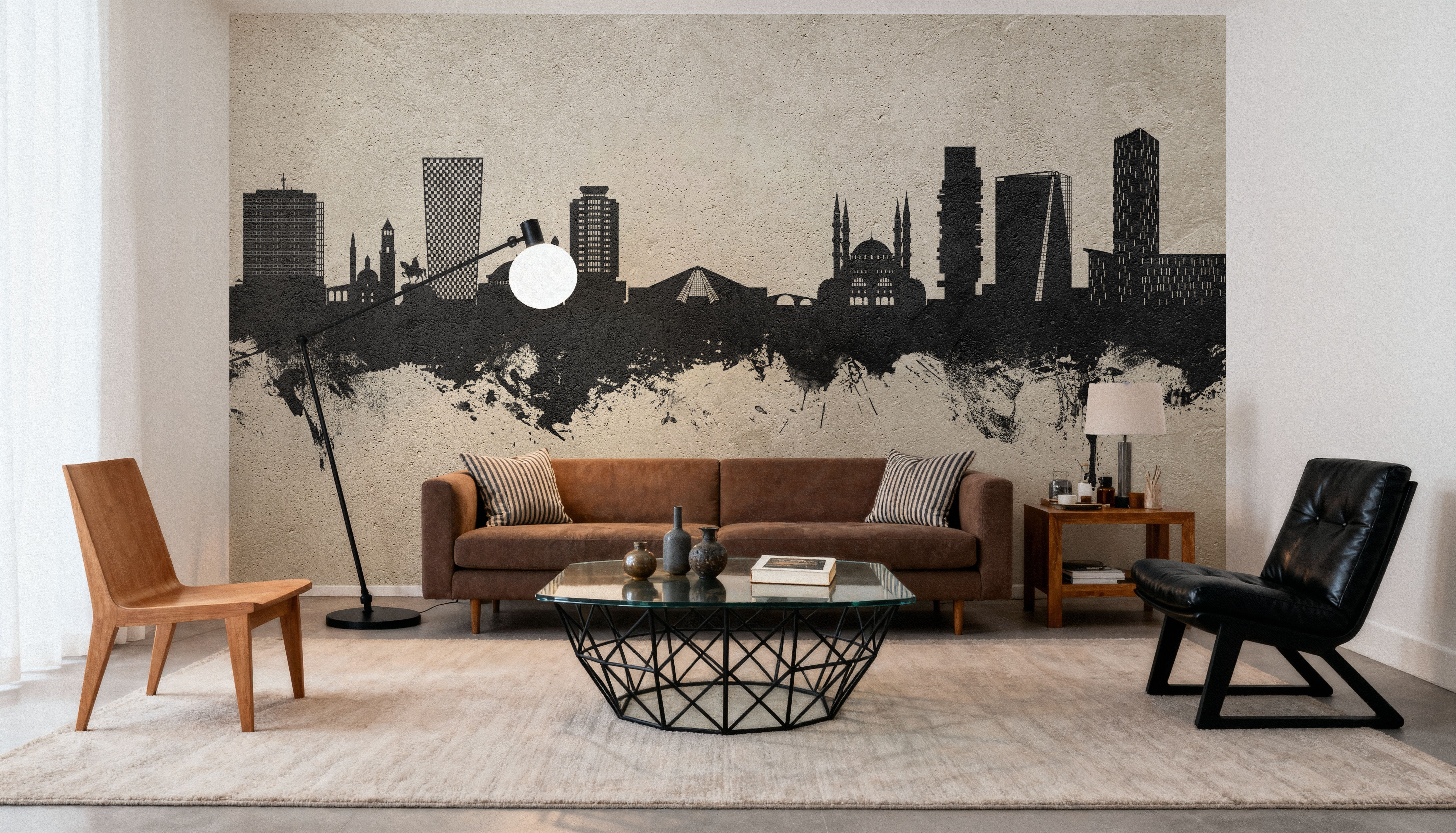 Tirana Skyline Concrete