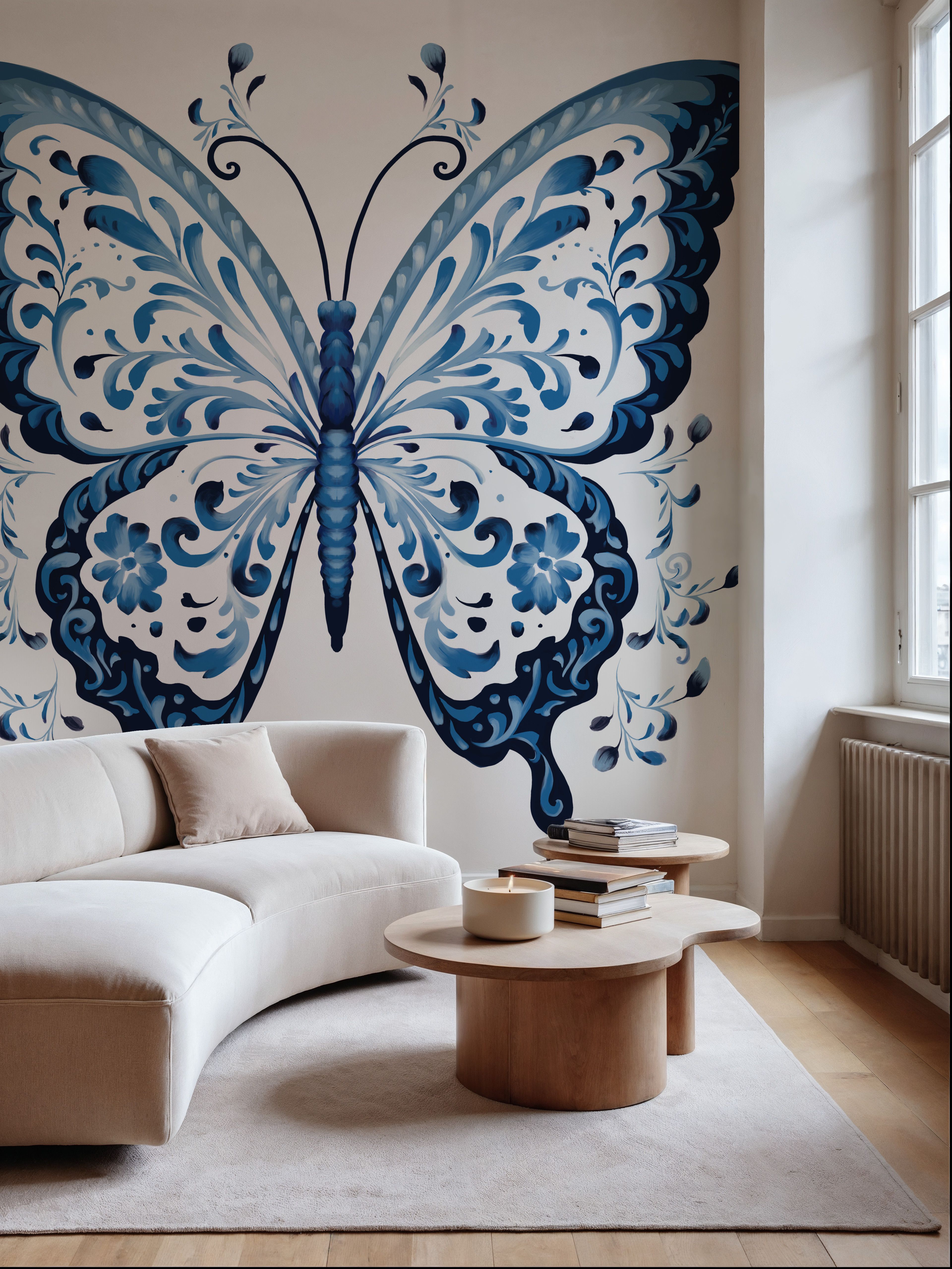 Blue Butterfly I