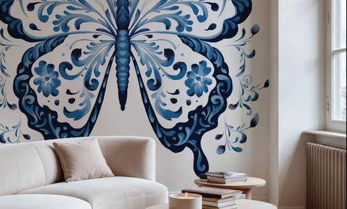 Blue Butterfly I