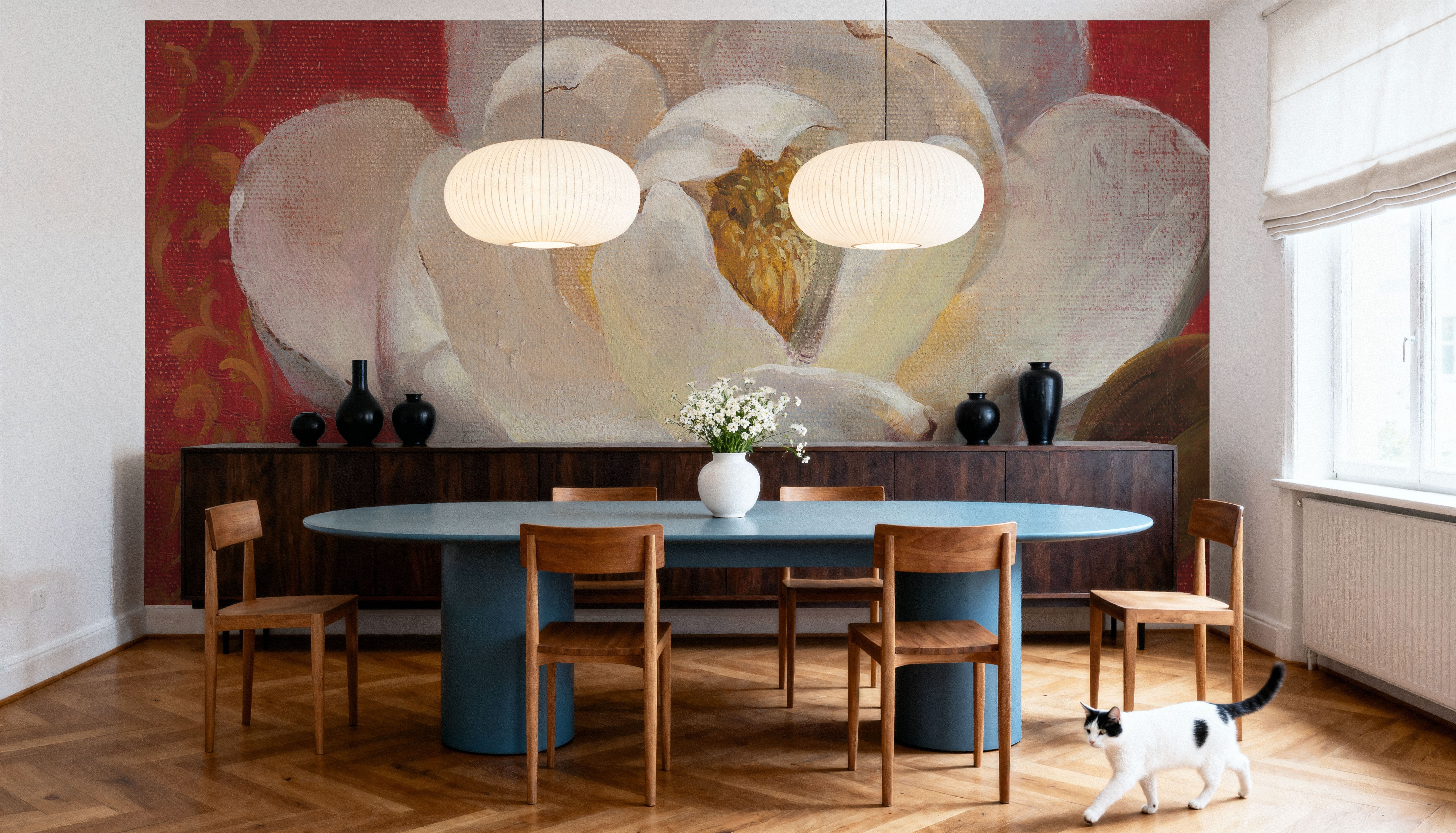 Paris Blossom III, Wallpaper