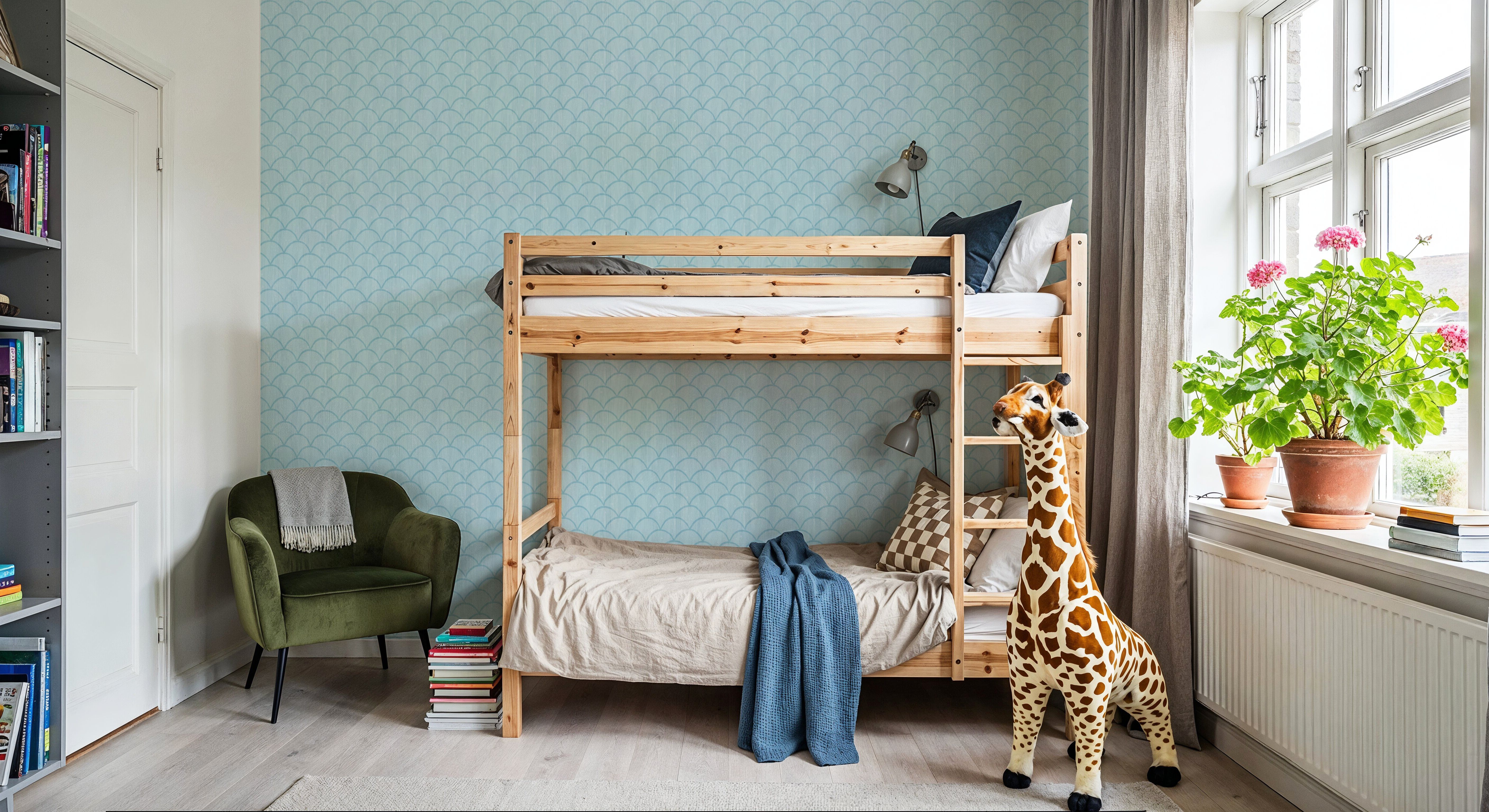 Coastal Scales Light Blue