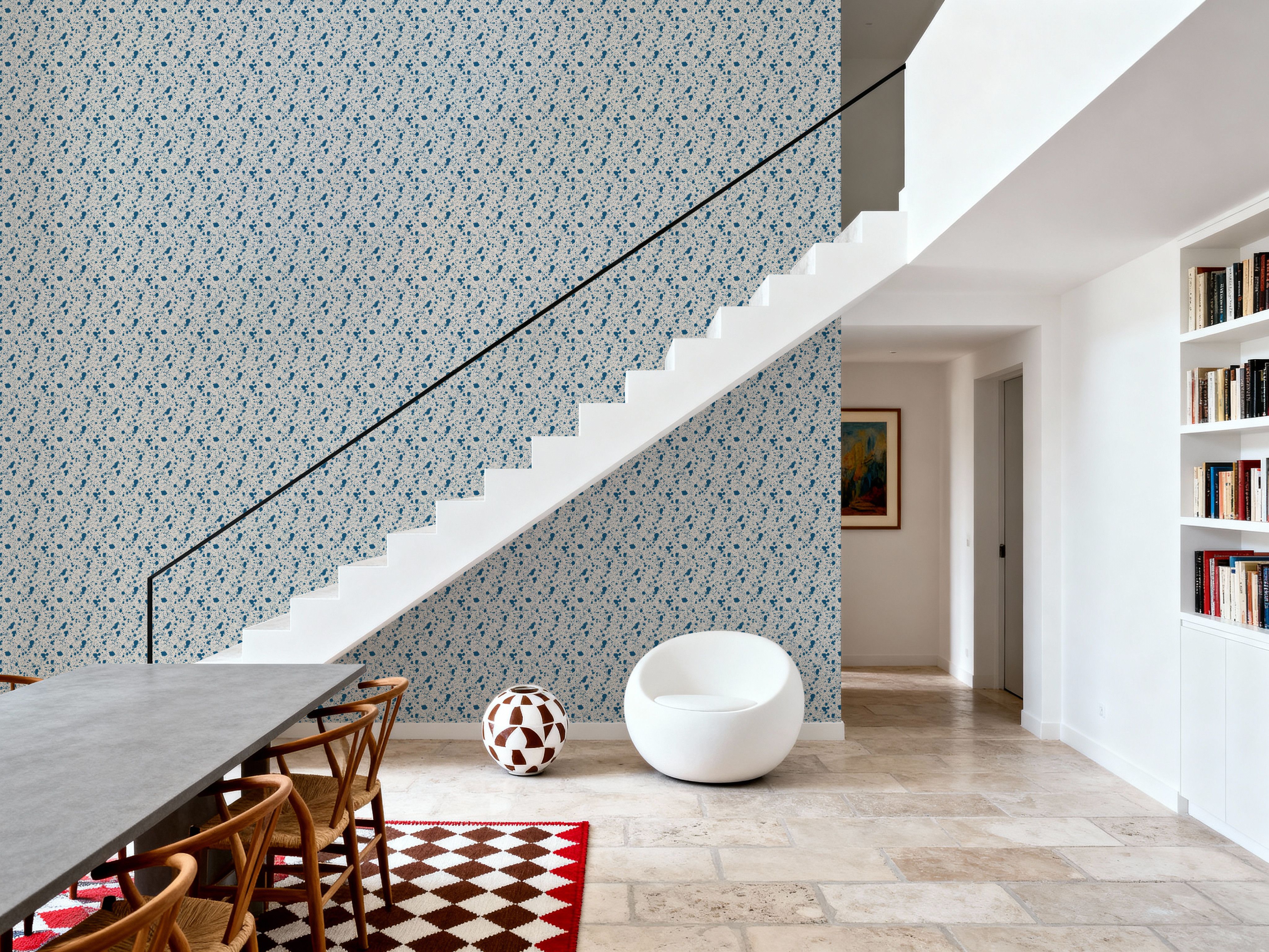 Quail Eggshell, Azure