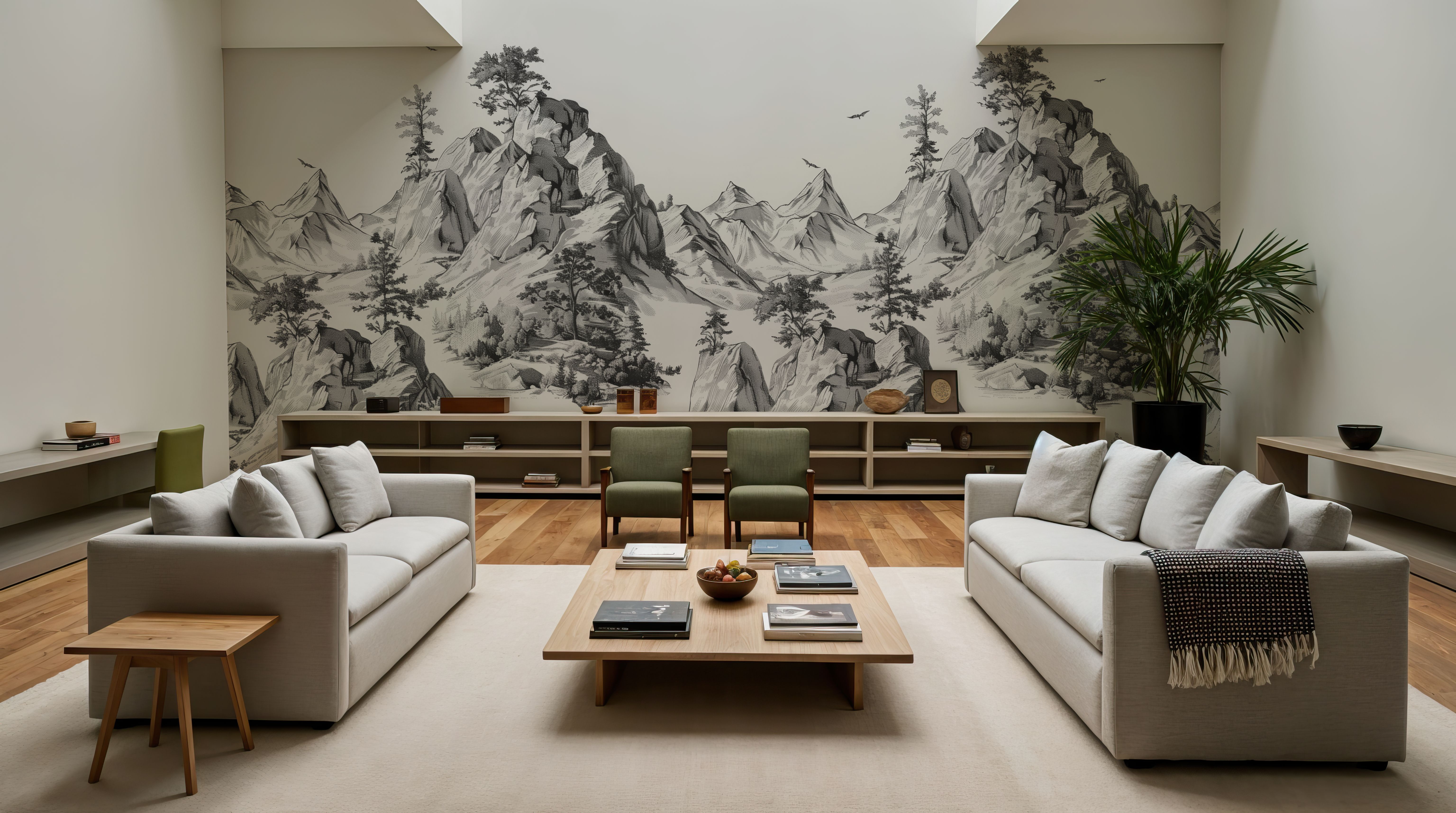 Toile Hills, Black & White