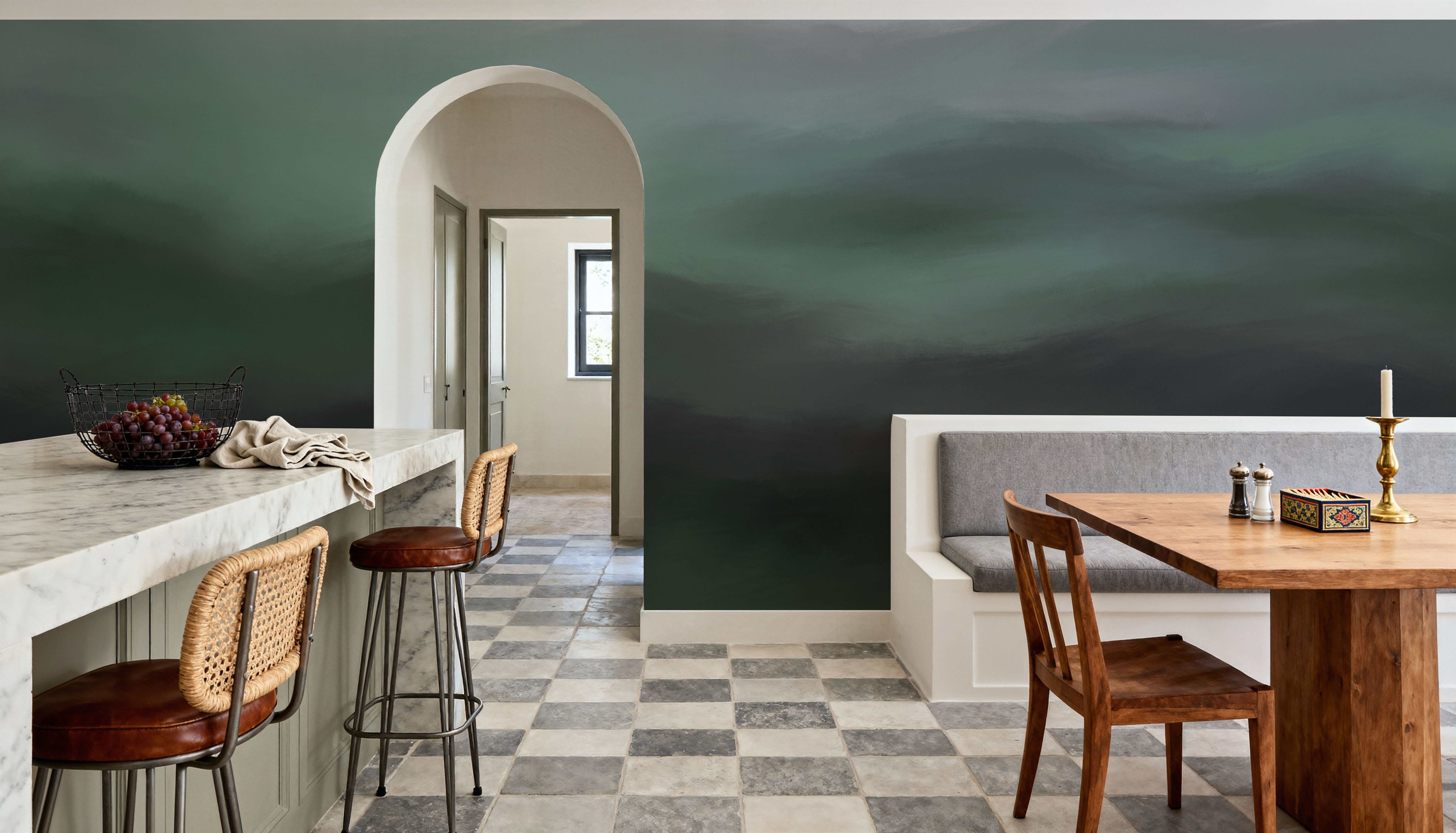 Beyond the Mountains, Moss, Wallpaper