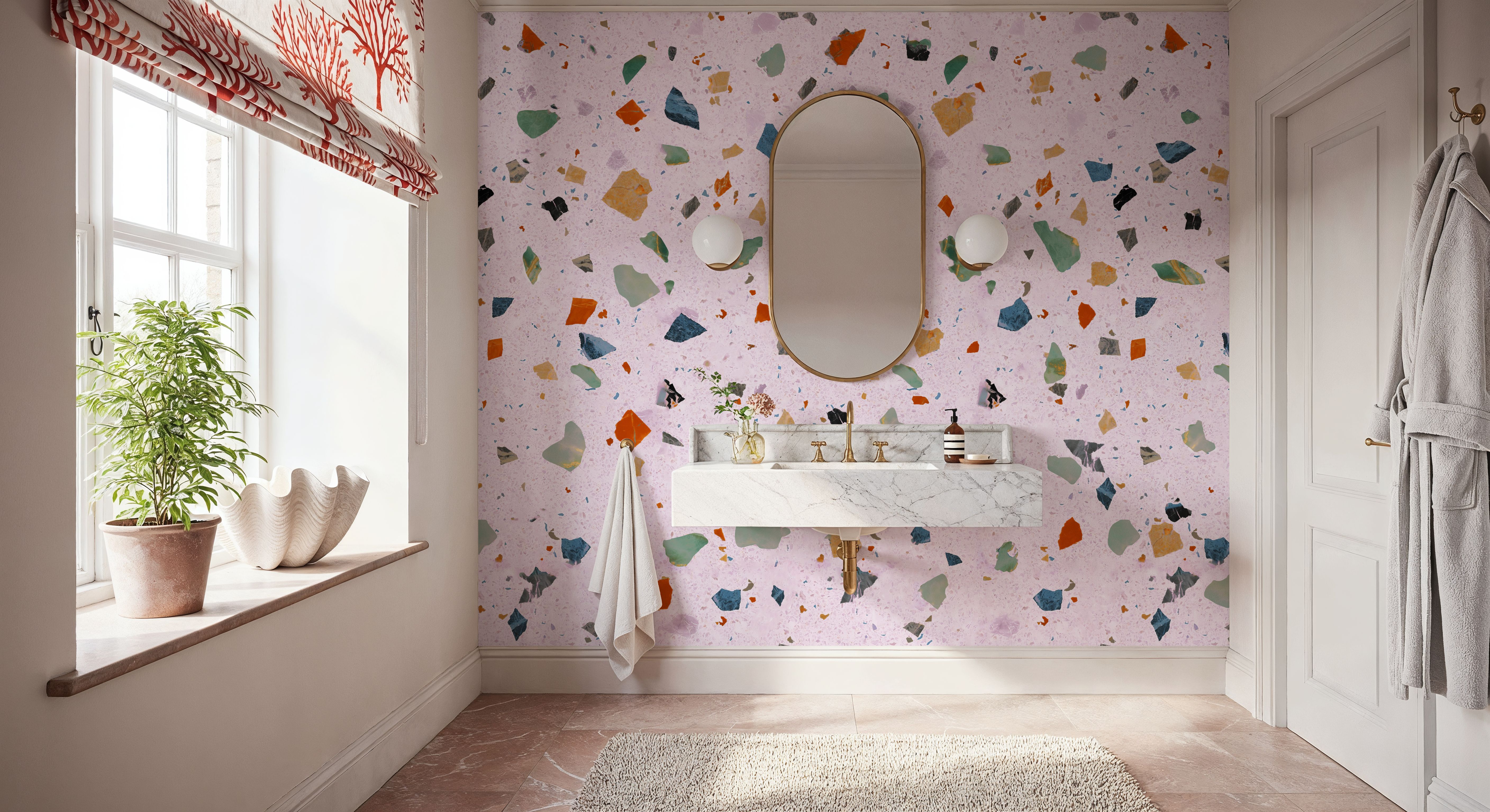 Terrazzo Multi, Pink
