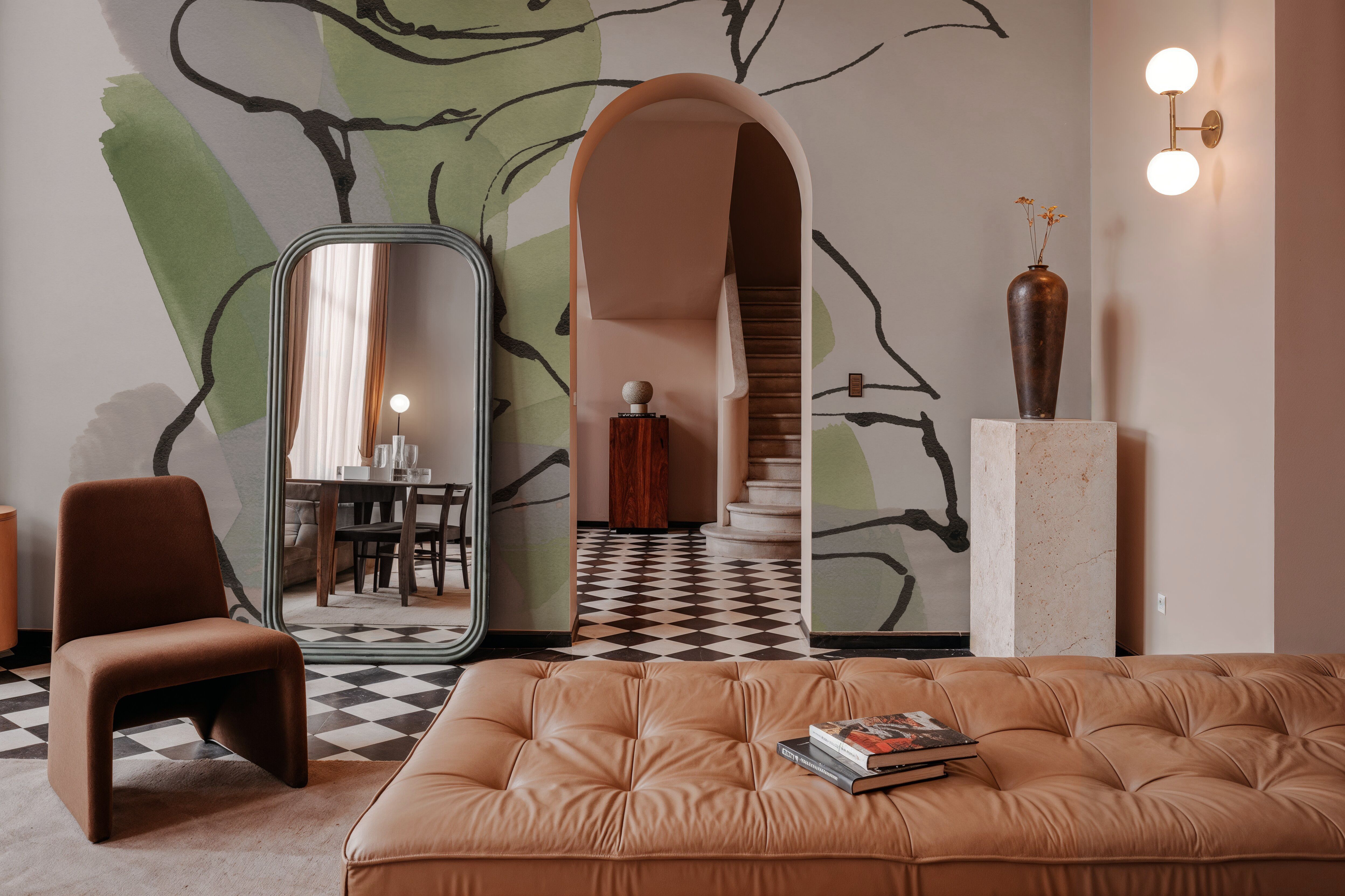 Big Leaf II, Tapeten