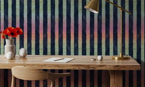Mystical Neon Stripes