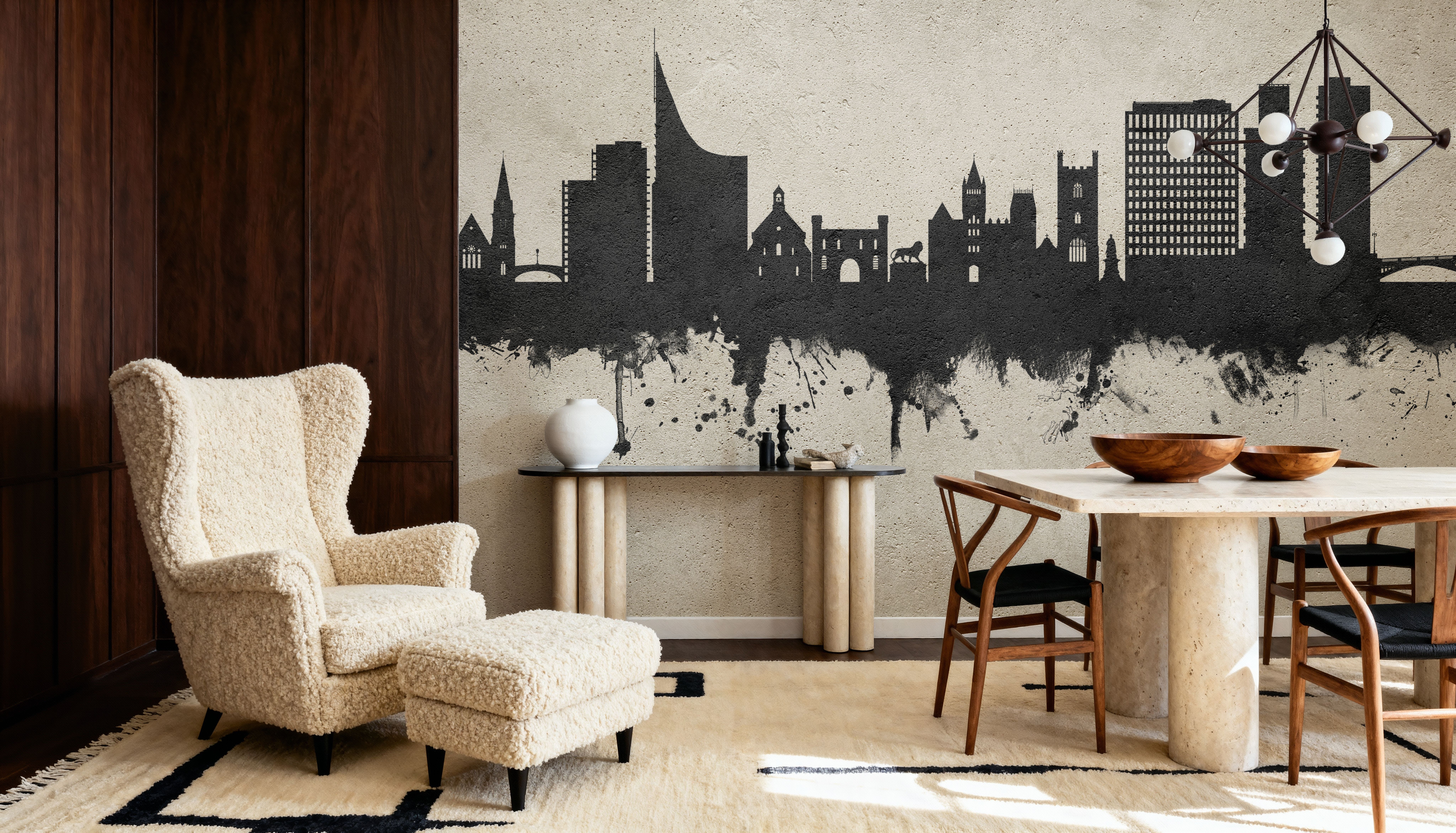Reading England Skyline Concrete