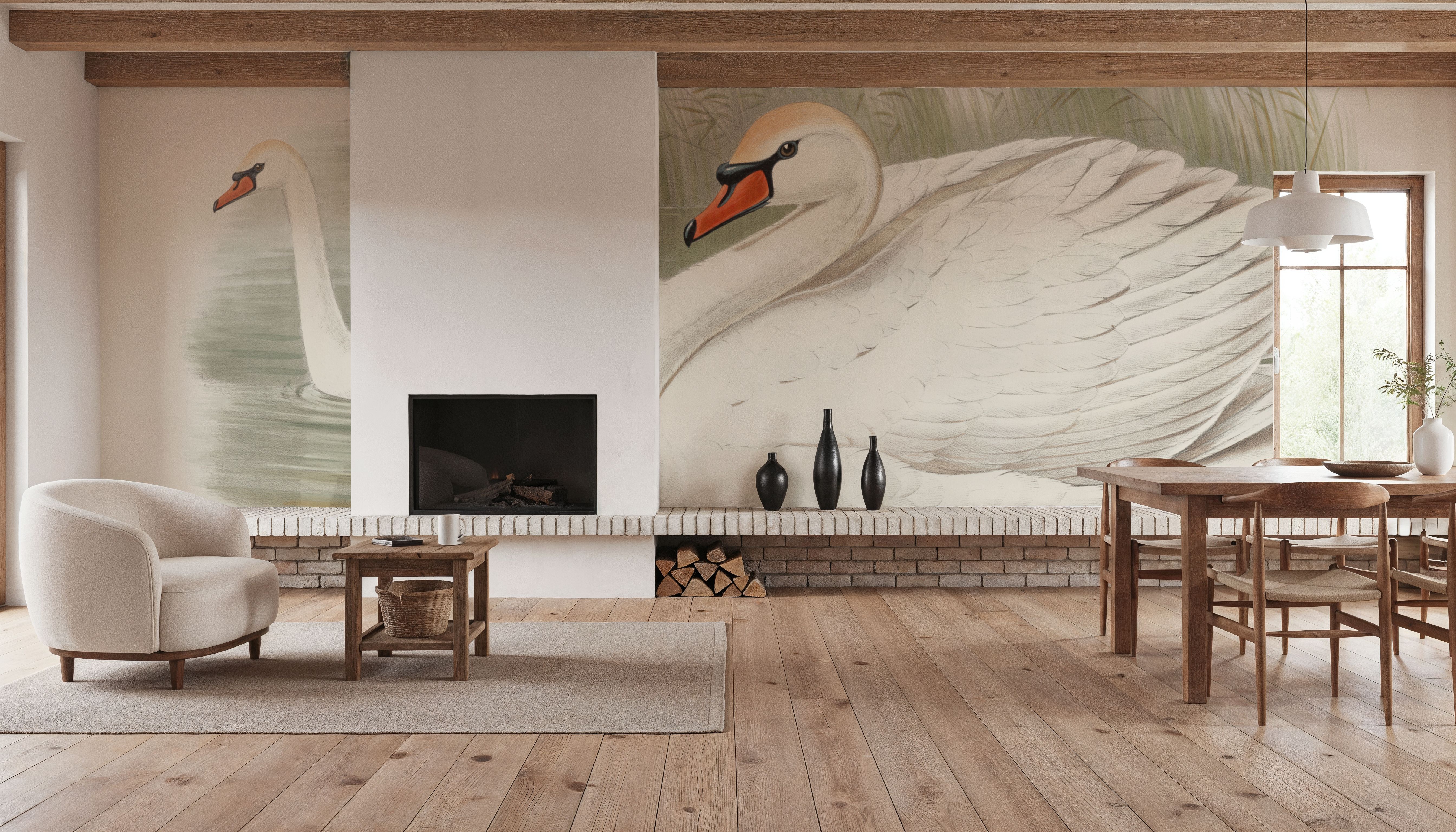 Swan Lake, Wallpaper