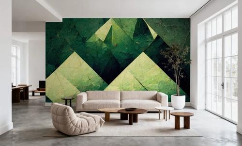 Reduced Mountains Green