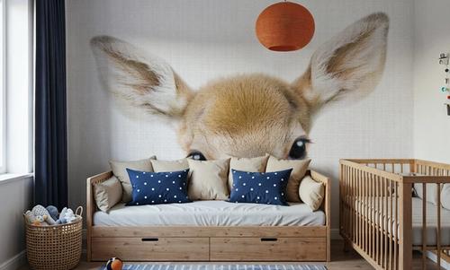 Peekaboo Baby Deer
