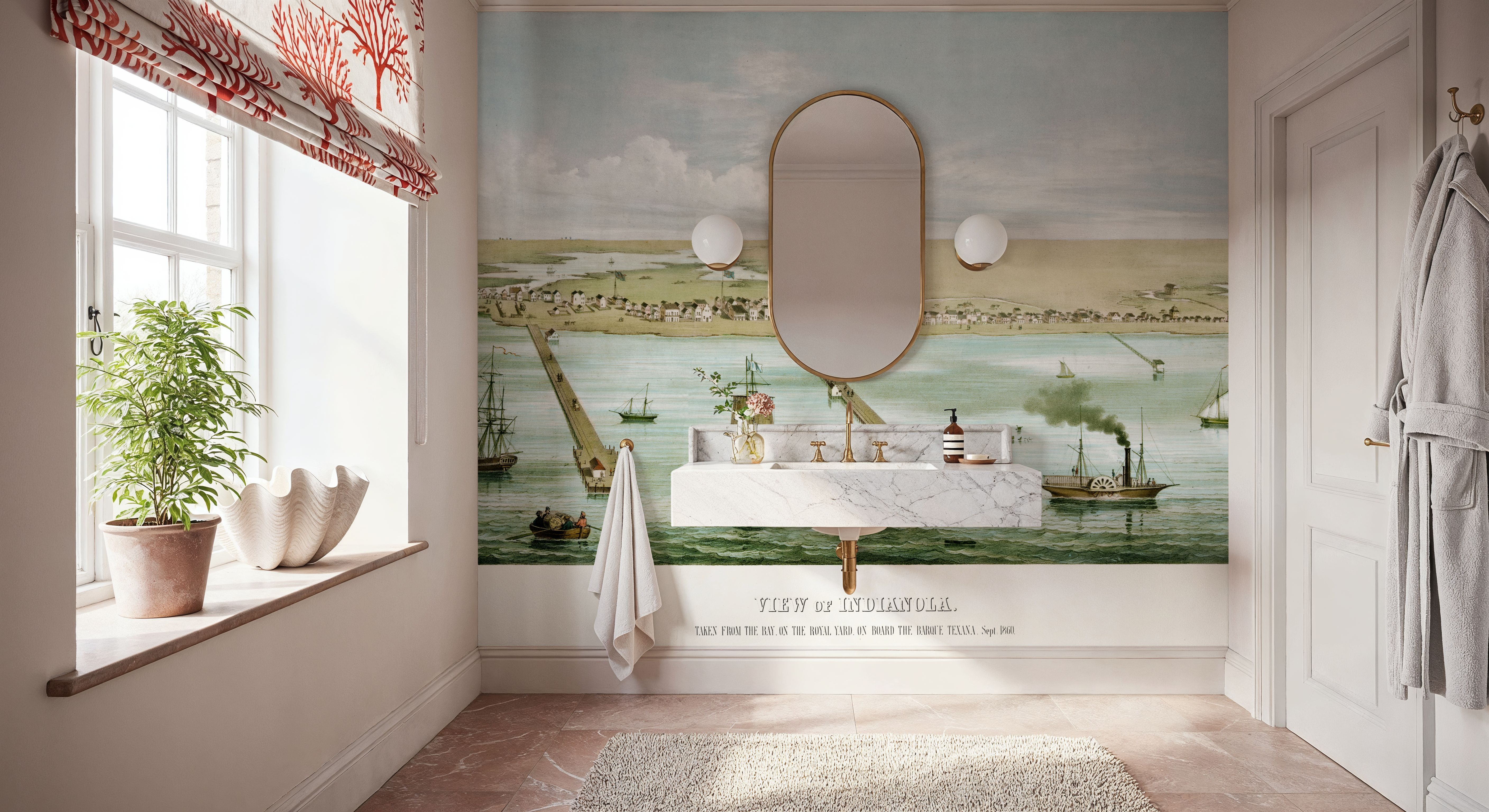 Old view of Indianola, Mississippi, 1860