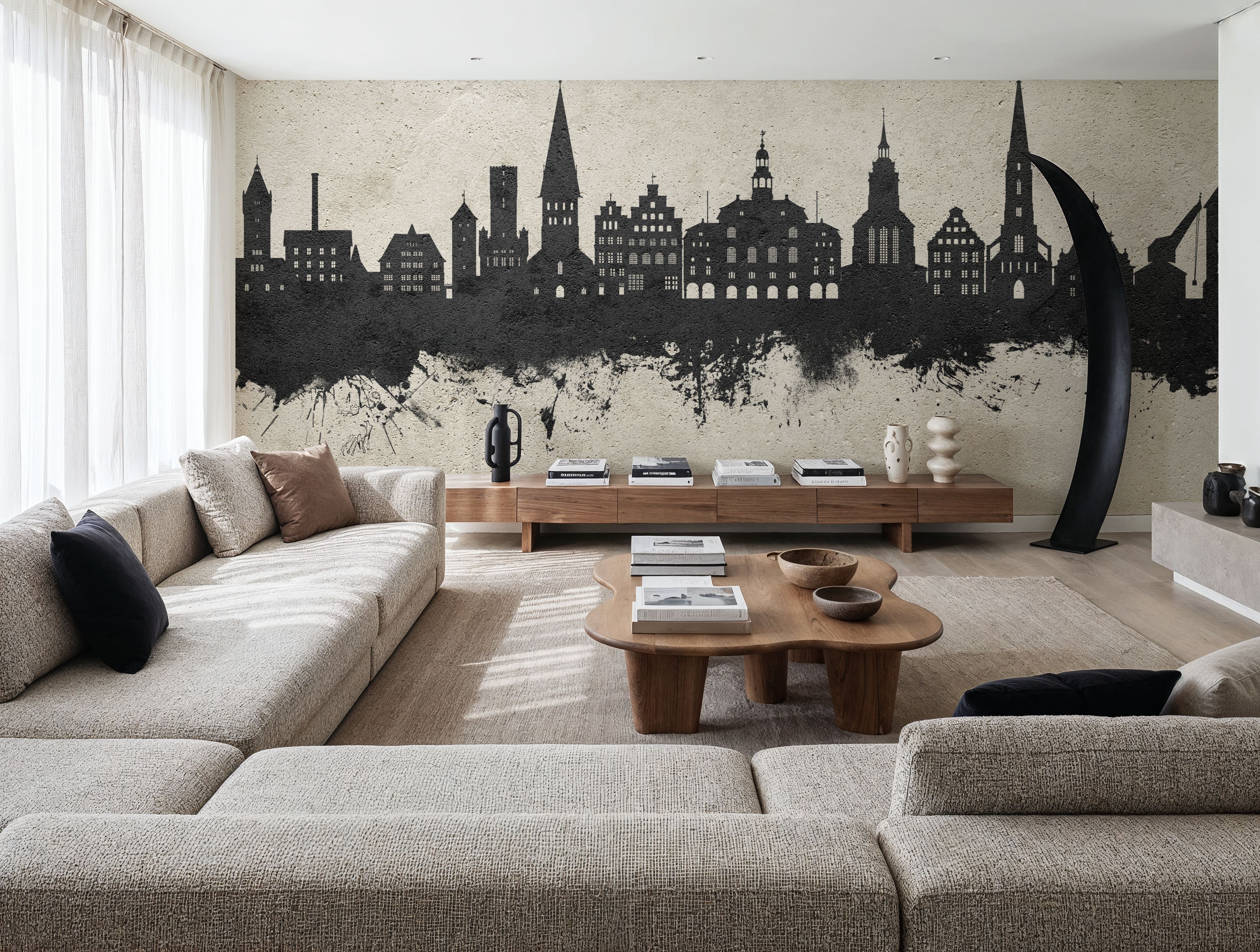 Lüneburg Germany Skyline Concrete