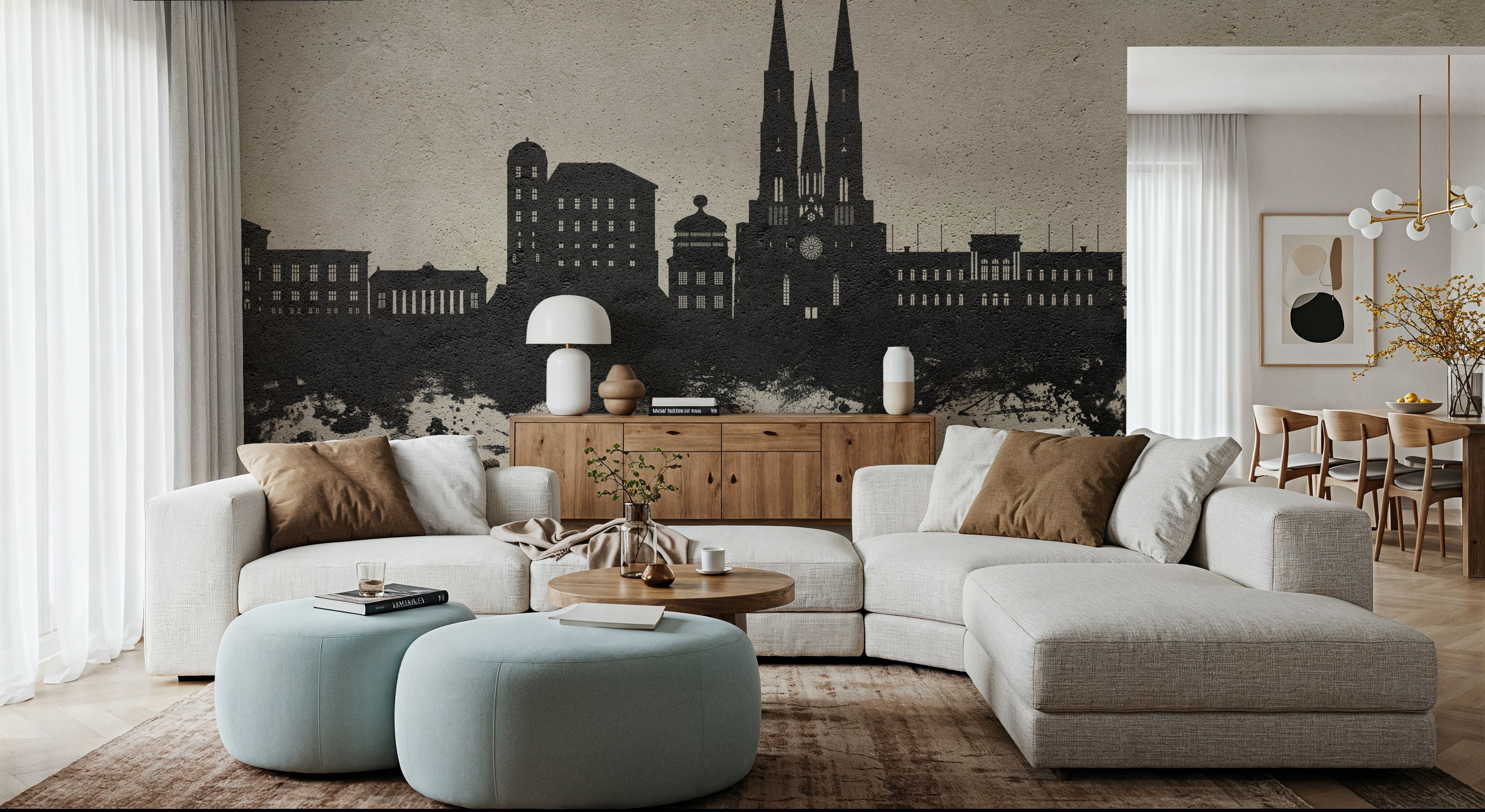 Uppsala Skyline Concrete