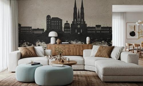 Uppsala Skyline Concrete