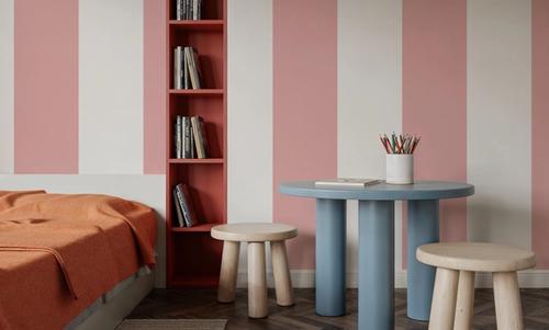Circus Stripes, Pink