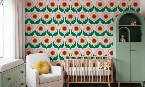 70's Fun Flowers, Spring