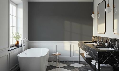 Faux Sand Stucco Finish, Graphite