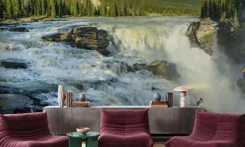 Athabasca River Falls