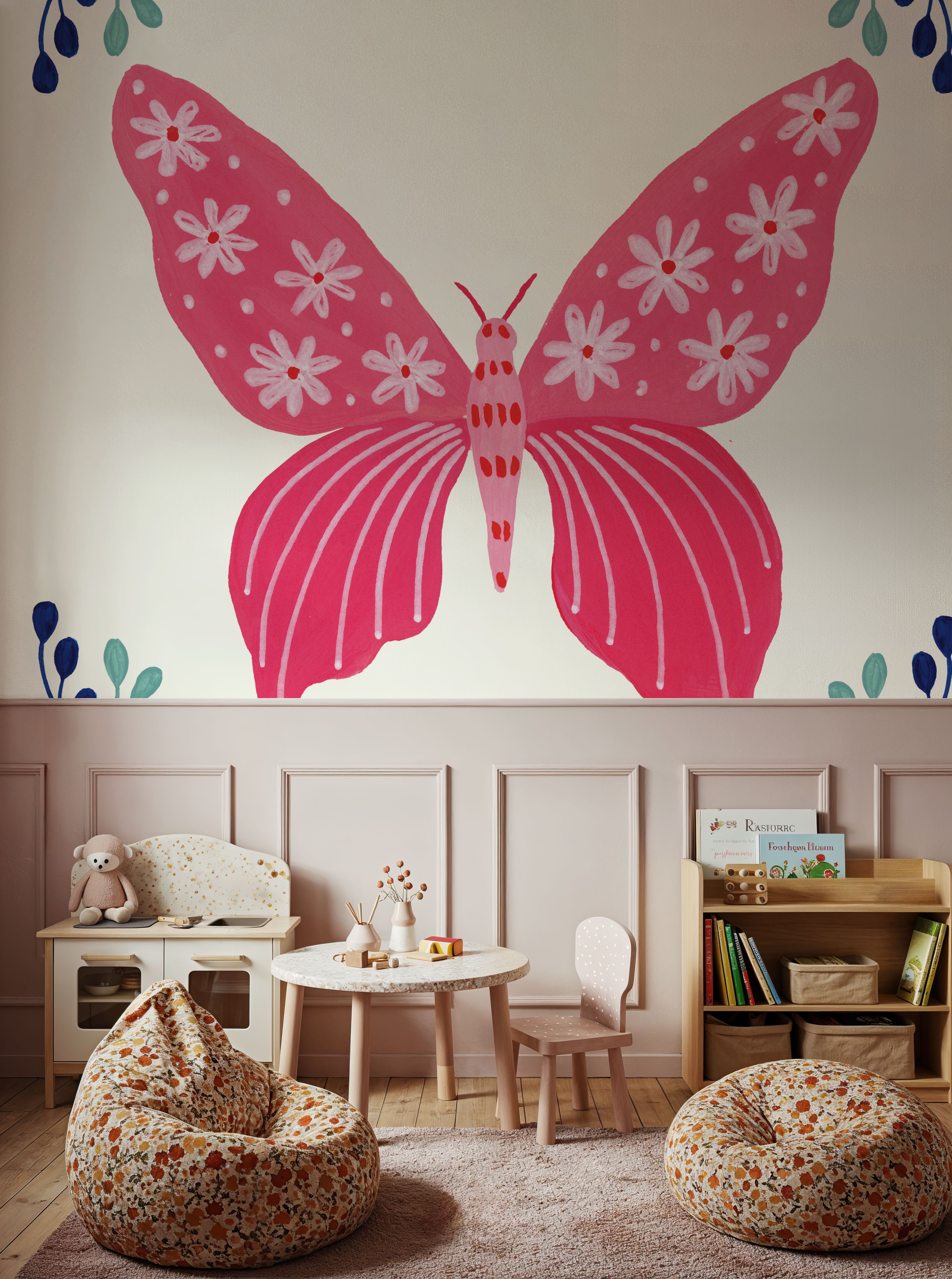 Folk Butterfly VI