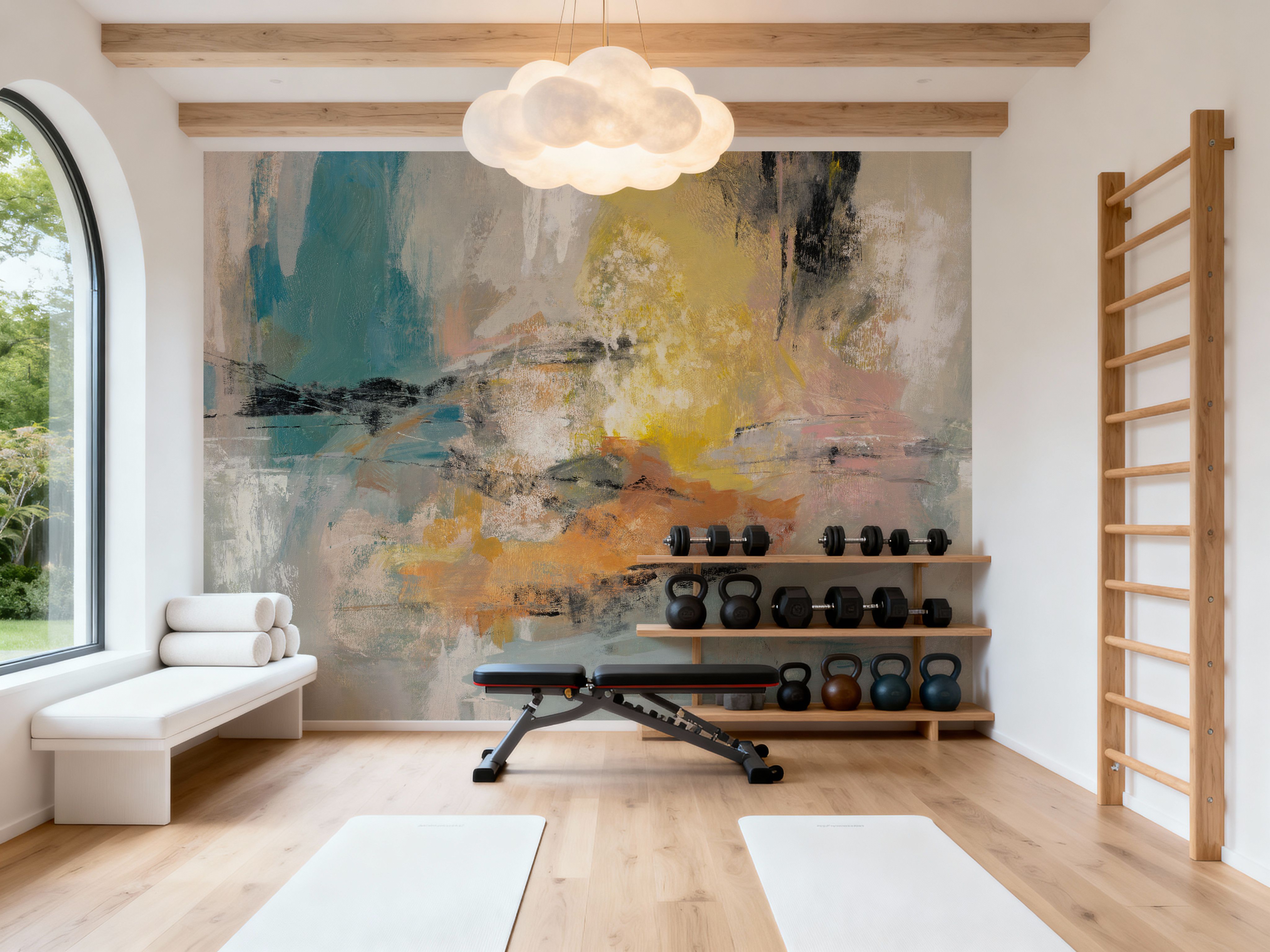 Sea And Land on Canvas