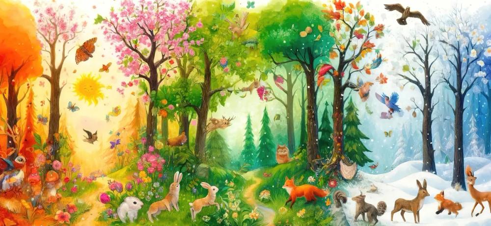 Forest through the Seasons