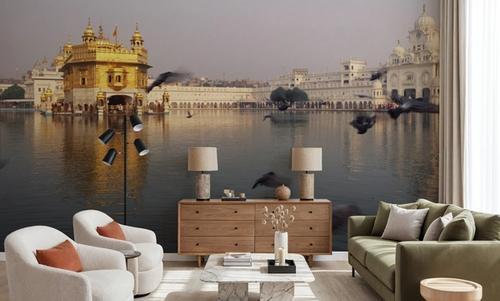 Golden Sanctuary Reflection