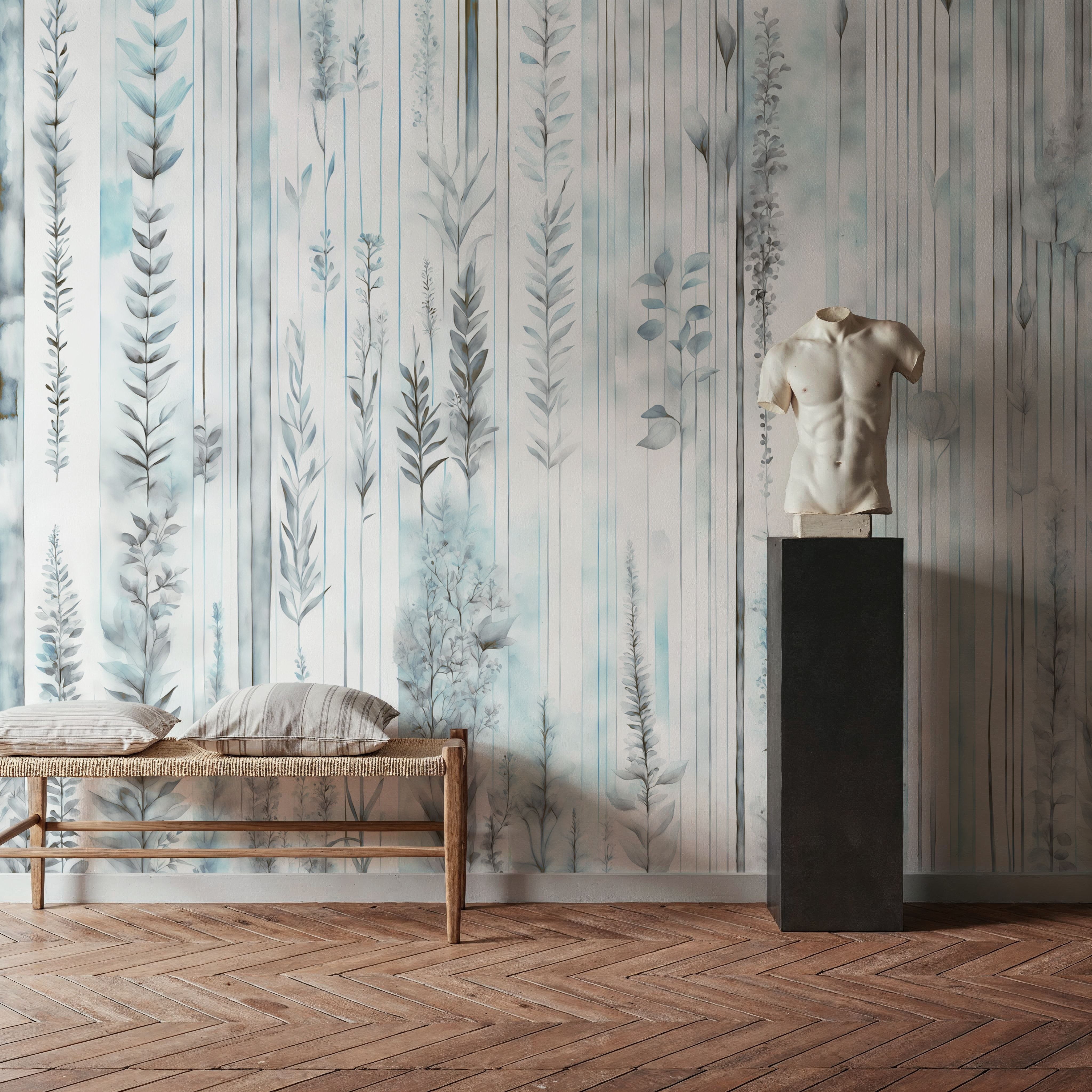 Botanical Wall Teal